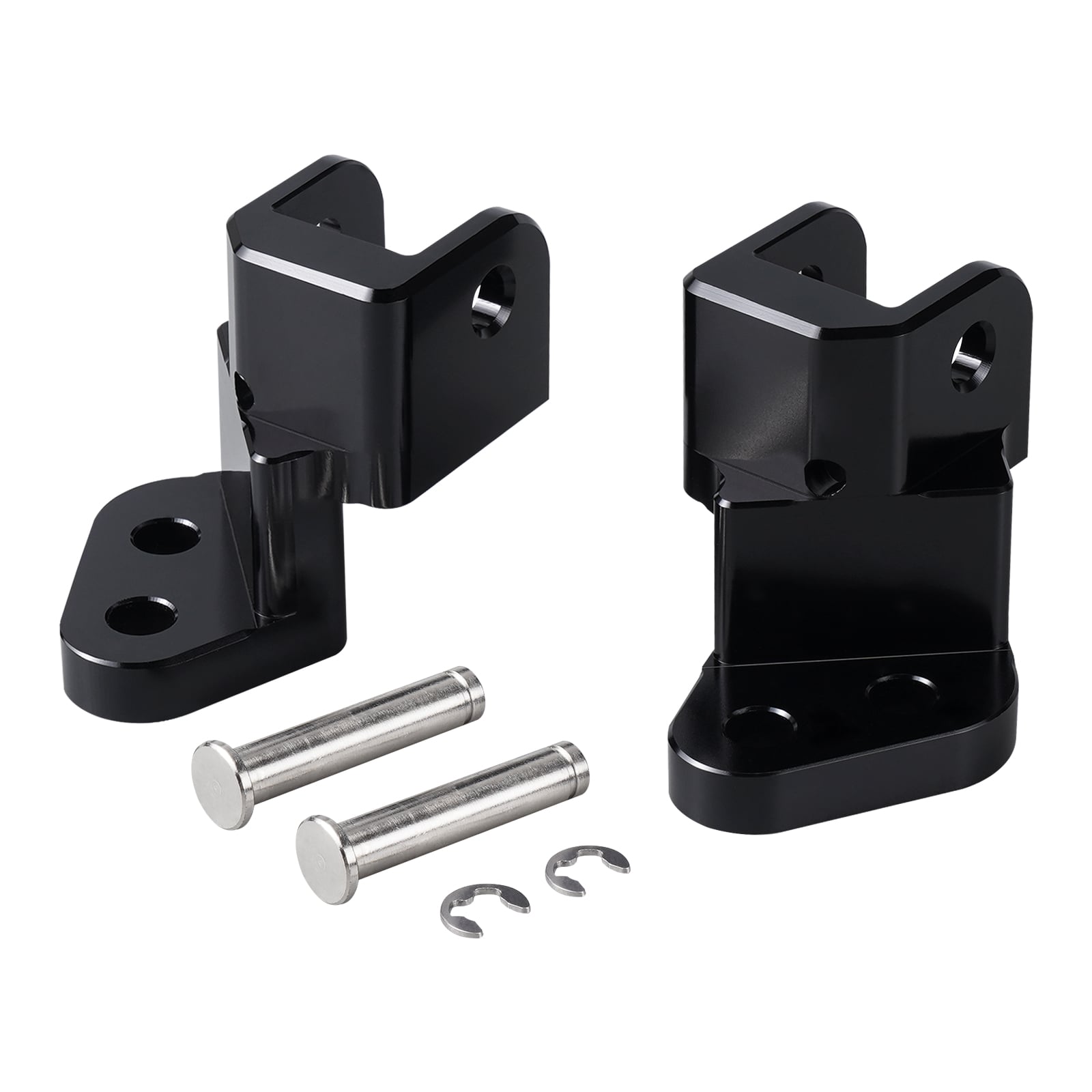 1" Footpeg Lowering Brackets For Kawasaki KLR650 1987-2018