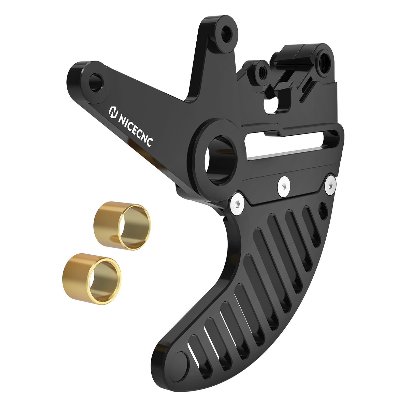 Rear Dual Calipers Bracket Stunt Brake Disc Guard For KTM/HUSQVARNA/GAS GAS