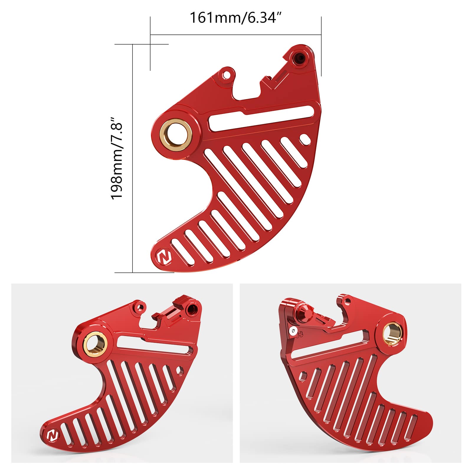 Rear Brake Disc Guard Protector For KTM 125-530 XCW/XCF-W/EXC/SX 2004-2024 HUSQVARNA GAS GAS