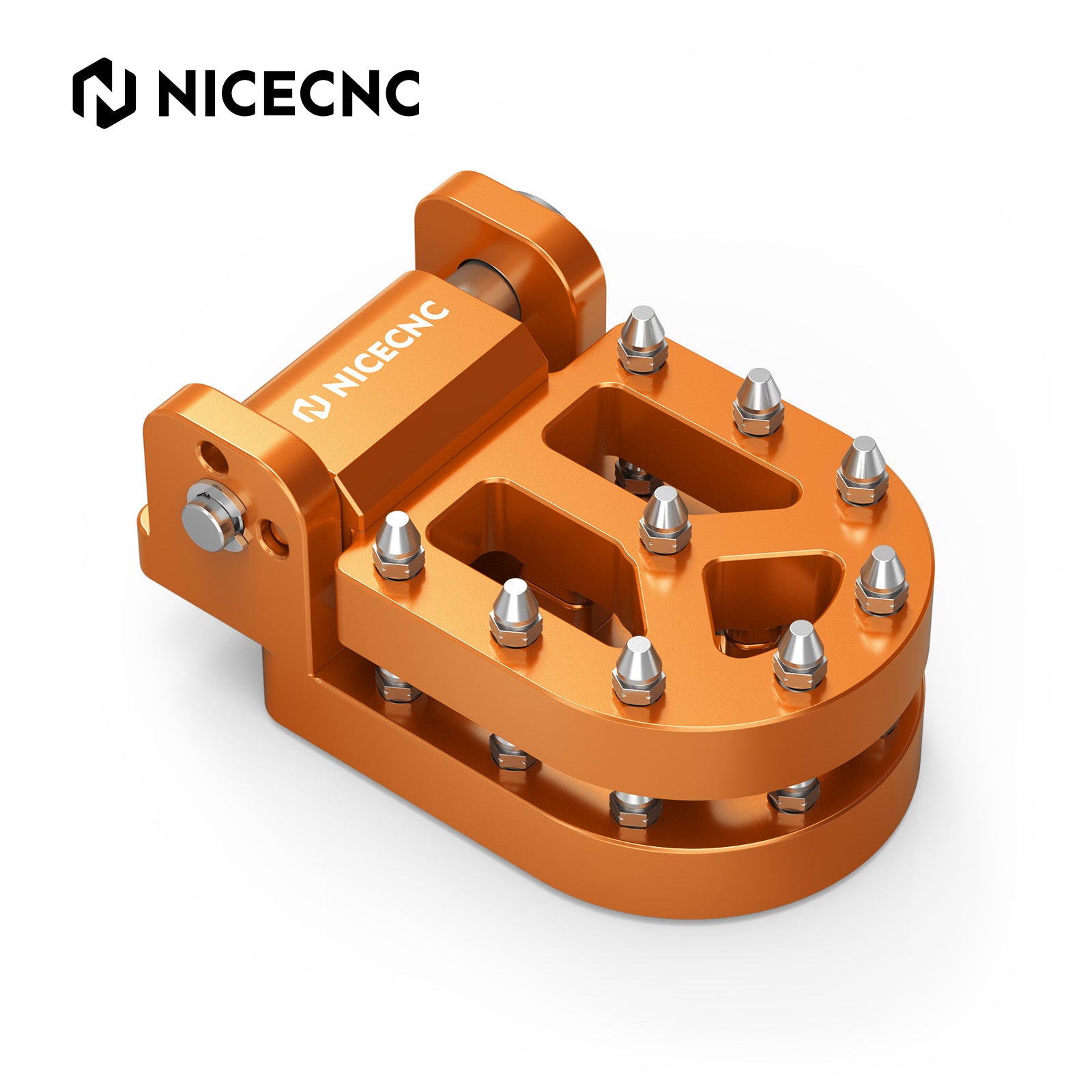 Dual Step Rear Brake Pedal Lever Tip Pad For Husqvarna Norden 901 2022-2025