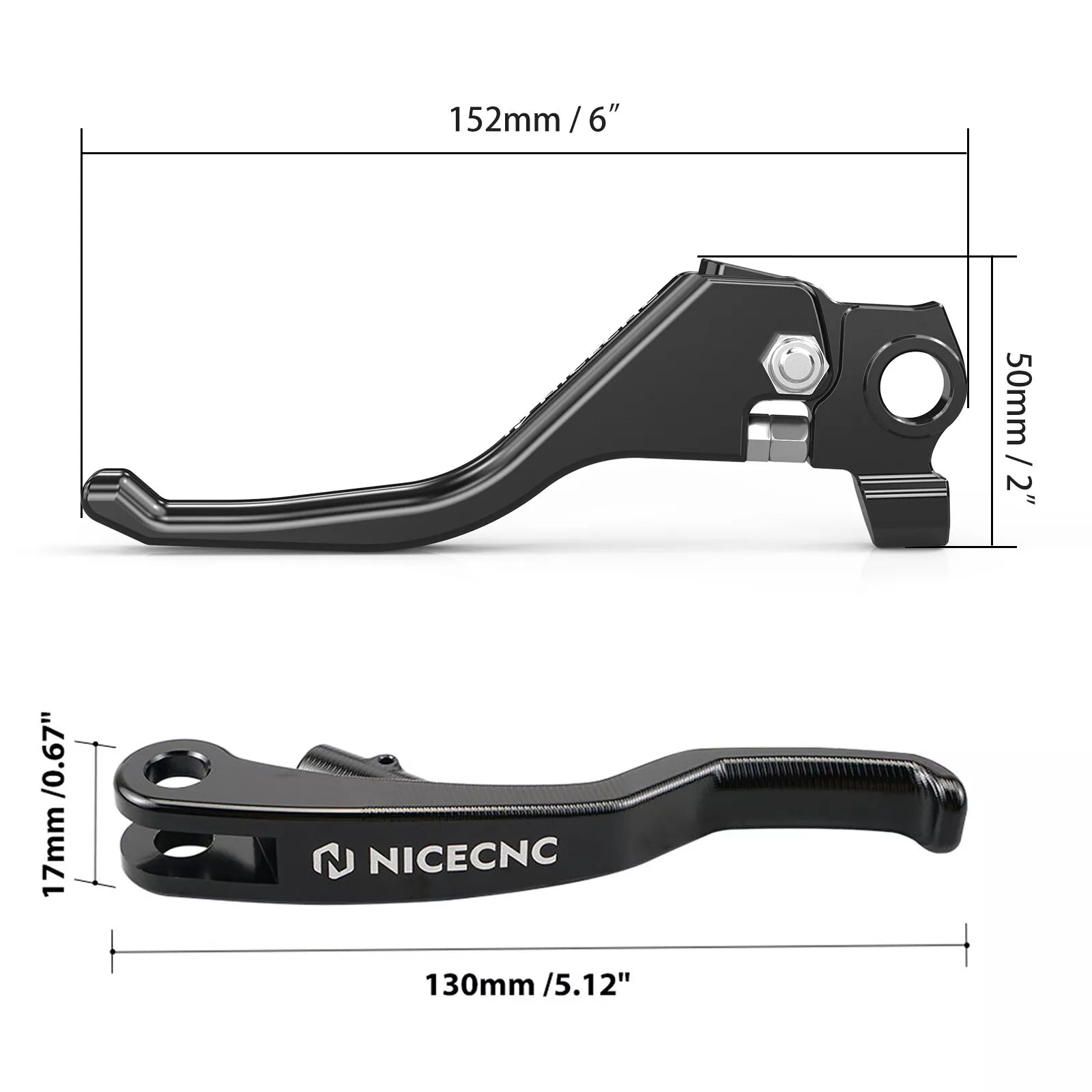 Shorty Brake Clutch Lever Set For Husqvarna 701 Supermoto Enduro 2016-2023