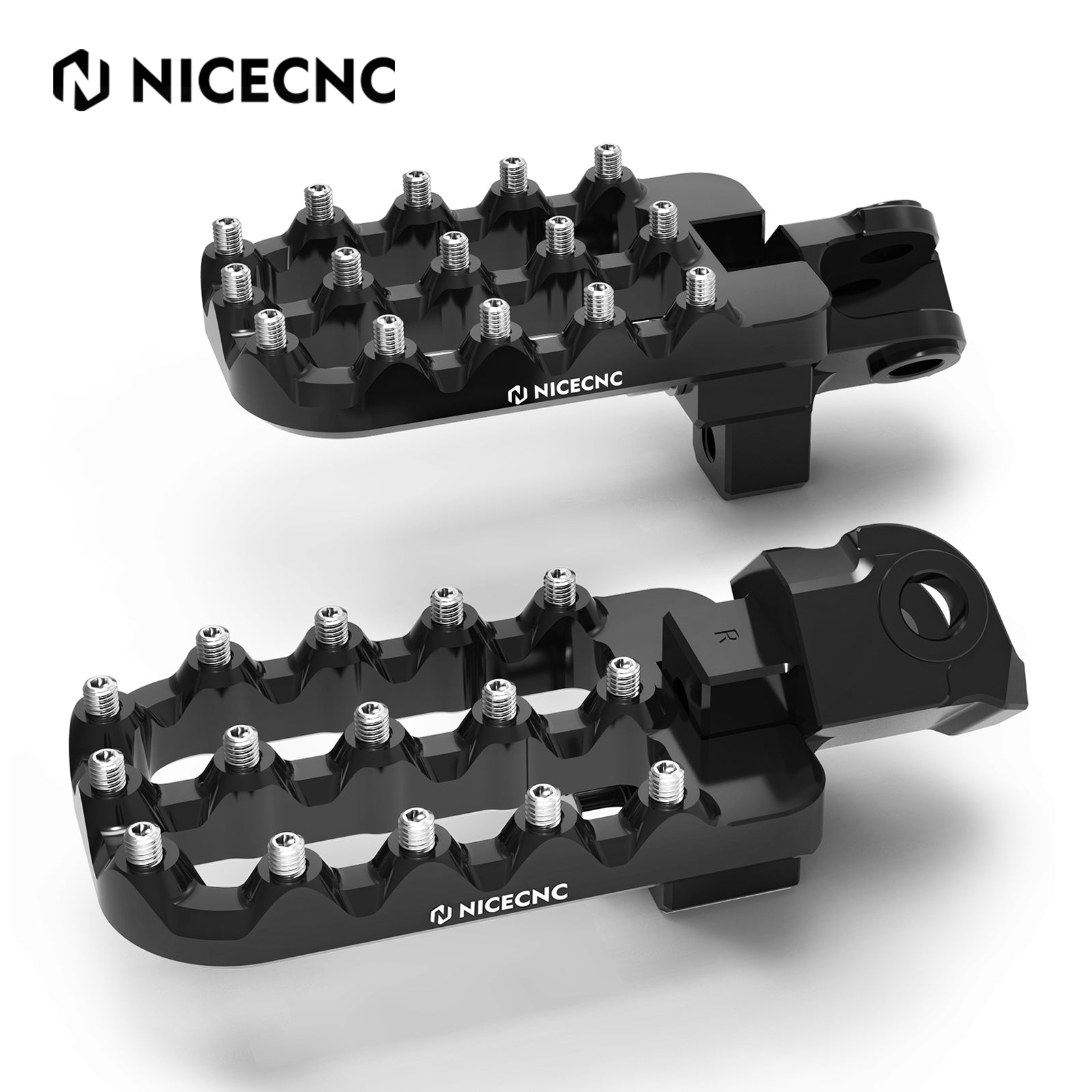 Adjustable Kickstand + Lower Larger Footpegs For KTM 690 Enduro SMC R 2008-2024