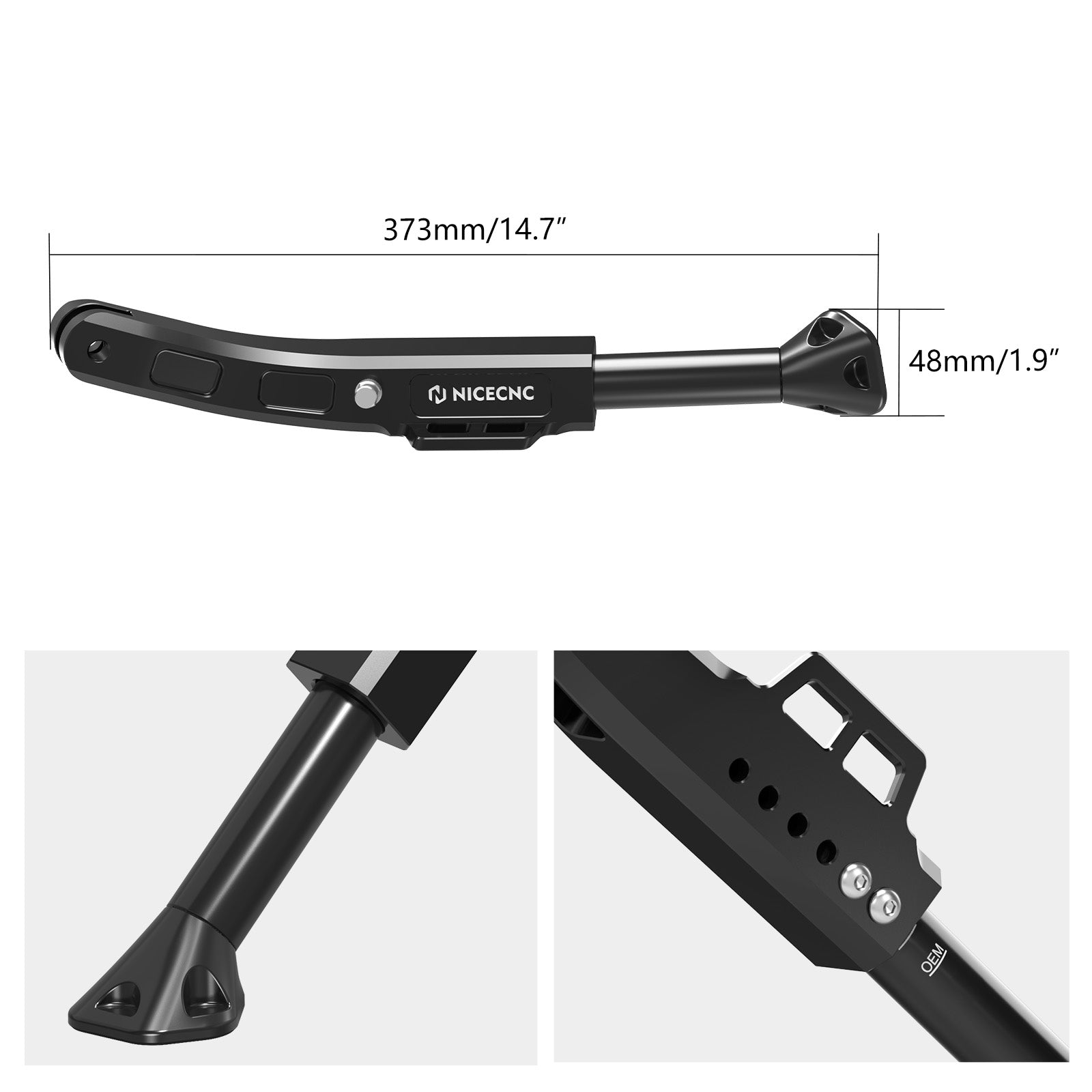 Adjustable Side Stand Kickstand For KTM 690 Enduro SMC R 2008-2024