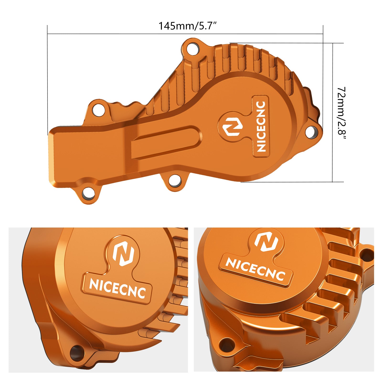 Water Pump Cover For KTM 690 Enduro R 2009–2025 690 SMC R 2012–2025