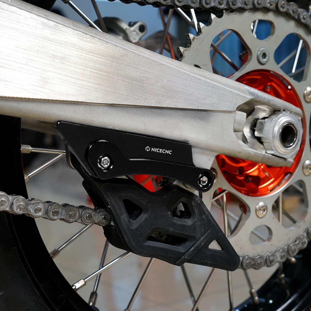 Rear Swingarm Chain Guide Tab Guard Cover For KTM 690 Enduro SMC R 2010-2022