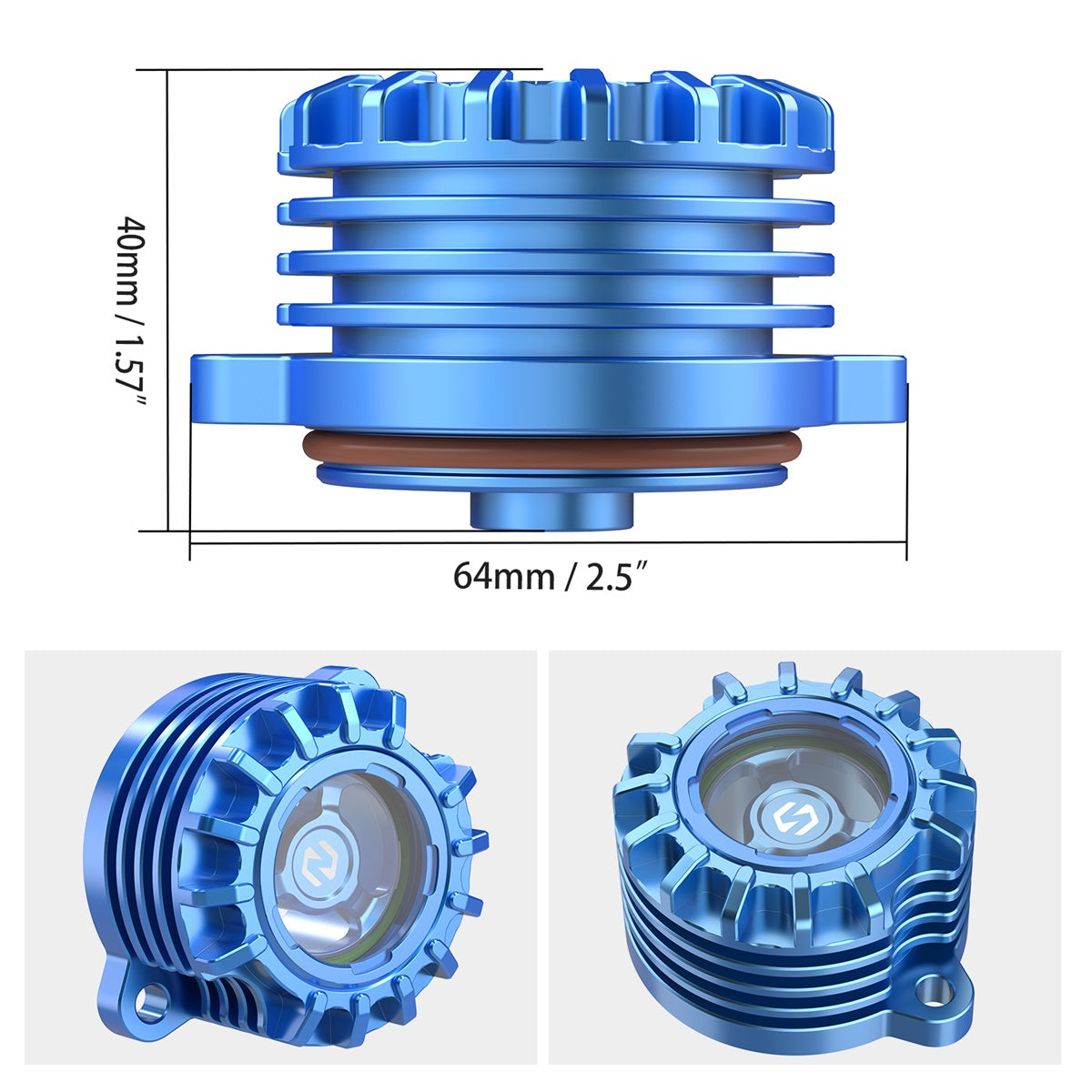 Transparent Enlarged Oil Filter Cover For KTM 690 Enduro SMC Supermoto R