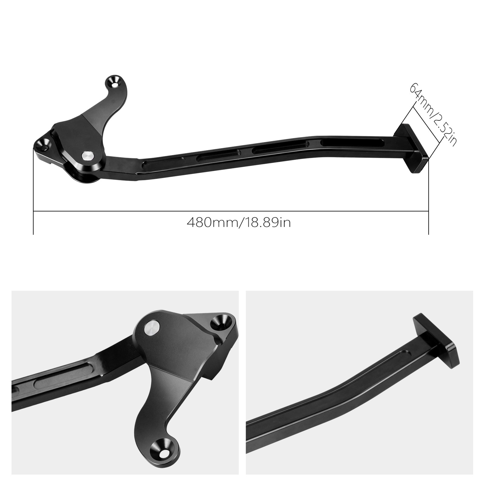 Kickstand Kick Side Stand & Spring For KTM 125-450 SX SXF 2011-2015