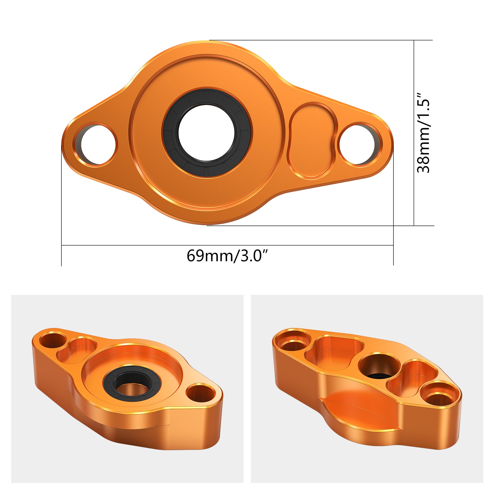 Clutch Slave Cylinder Mounting Plate For KTM 950 1190 Adventure 990 Super Duke 1290 SAR