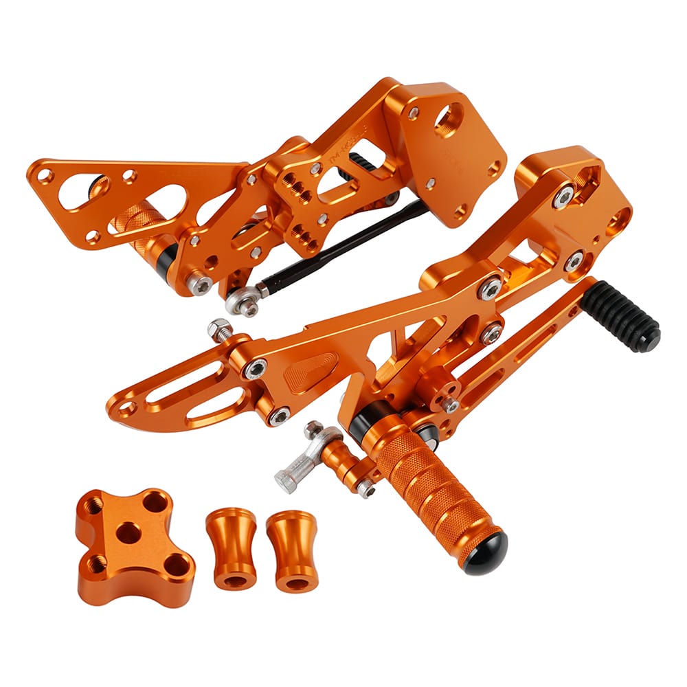 Rearset Foot Pegs Rear Set Footrests for KTM RC 125 200 390