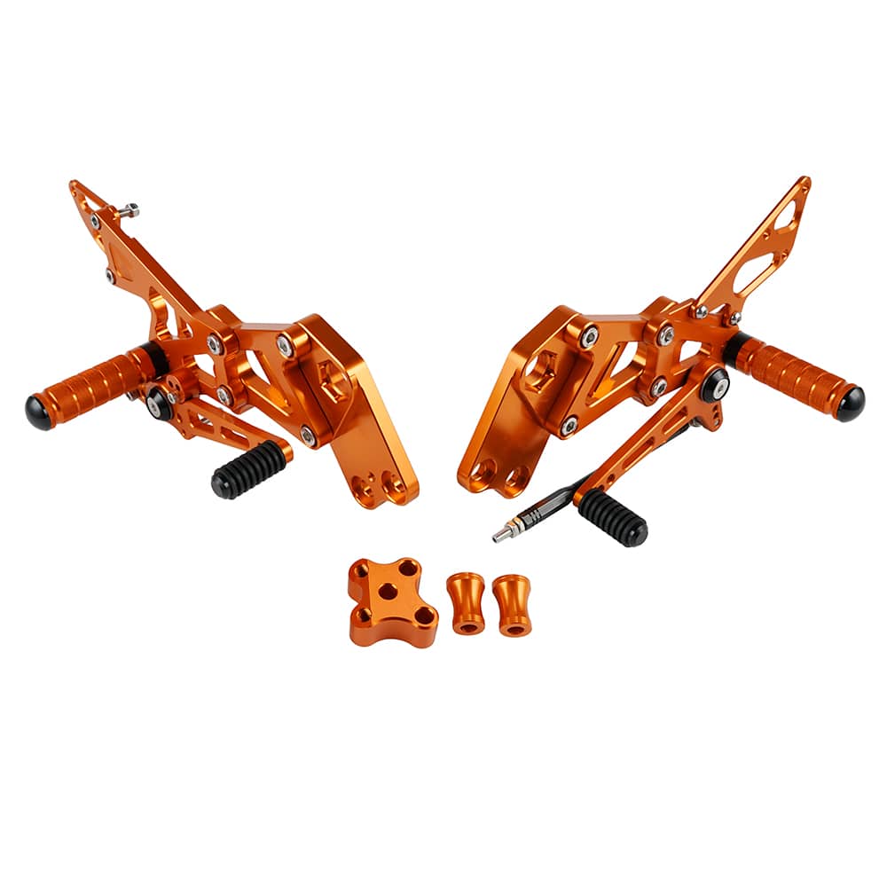 Rearset Foot Pegs Rear Set Footrests for KTM RC 125 200 390