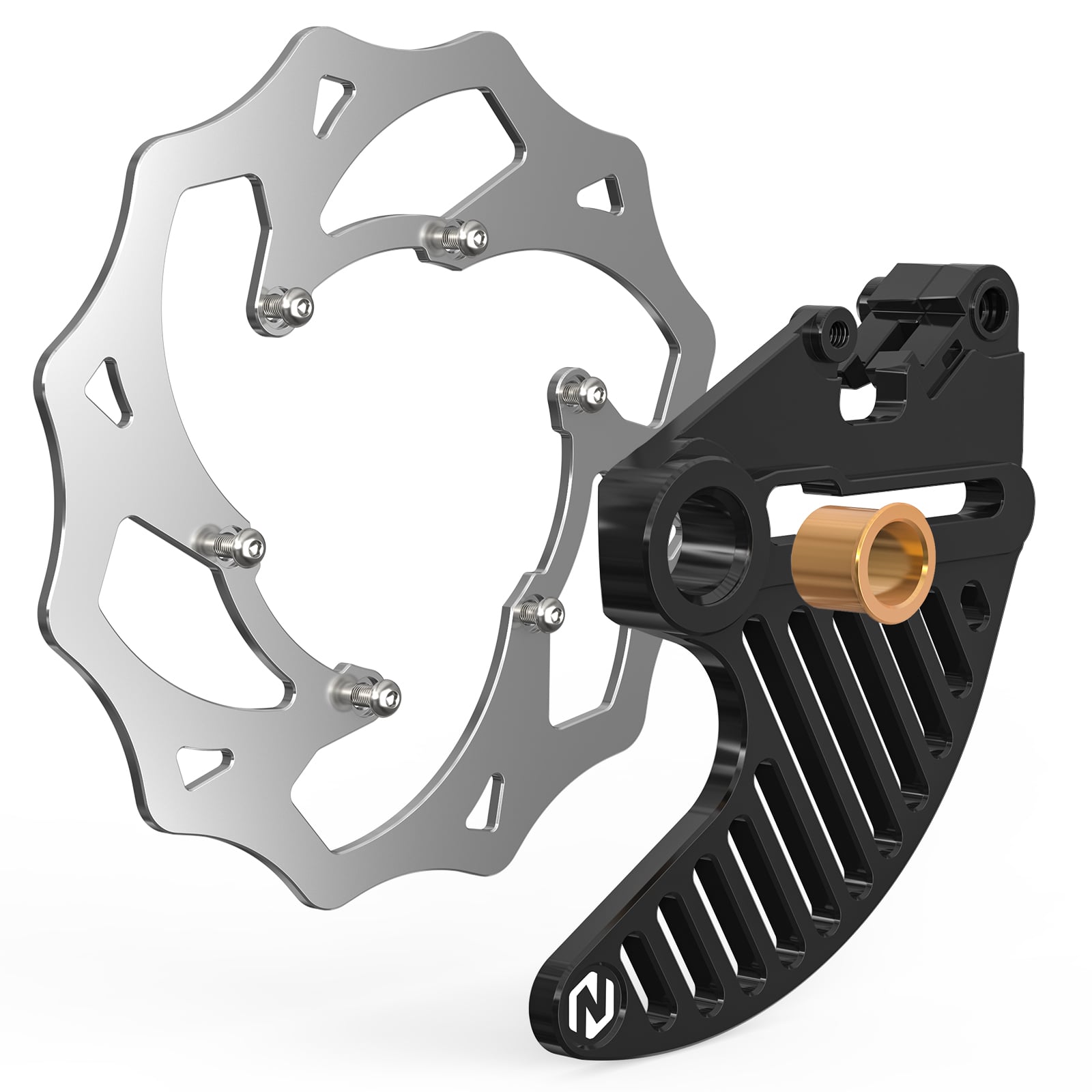 Oversized 240mm Rear Brake Rotor Kit For KTM Husqvarna GasGas