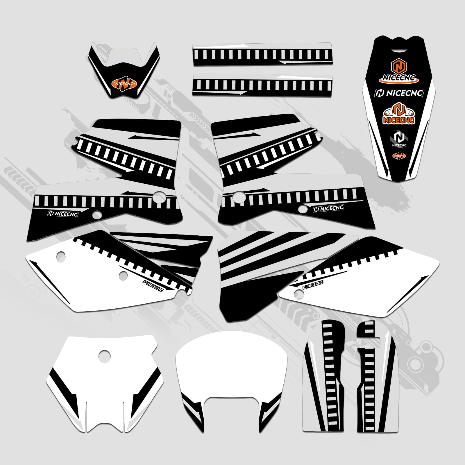 Full Graphics Decals Stickers Kit For KTM SX 2005-2006