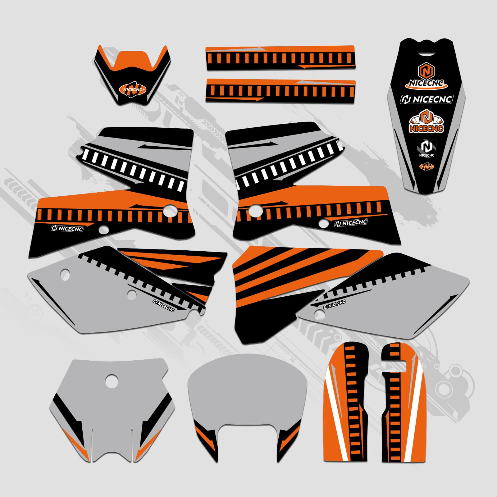 Full Graphics Decals Stickers Kit For KTM SX 2005-2006