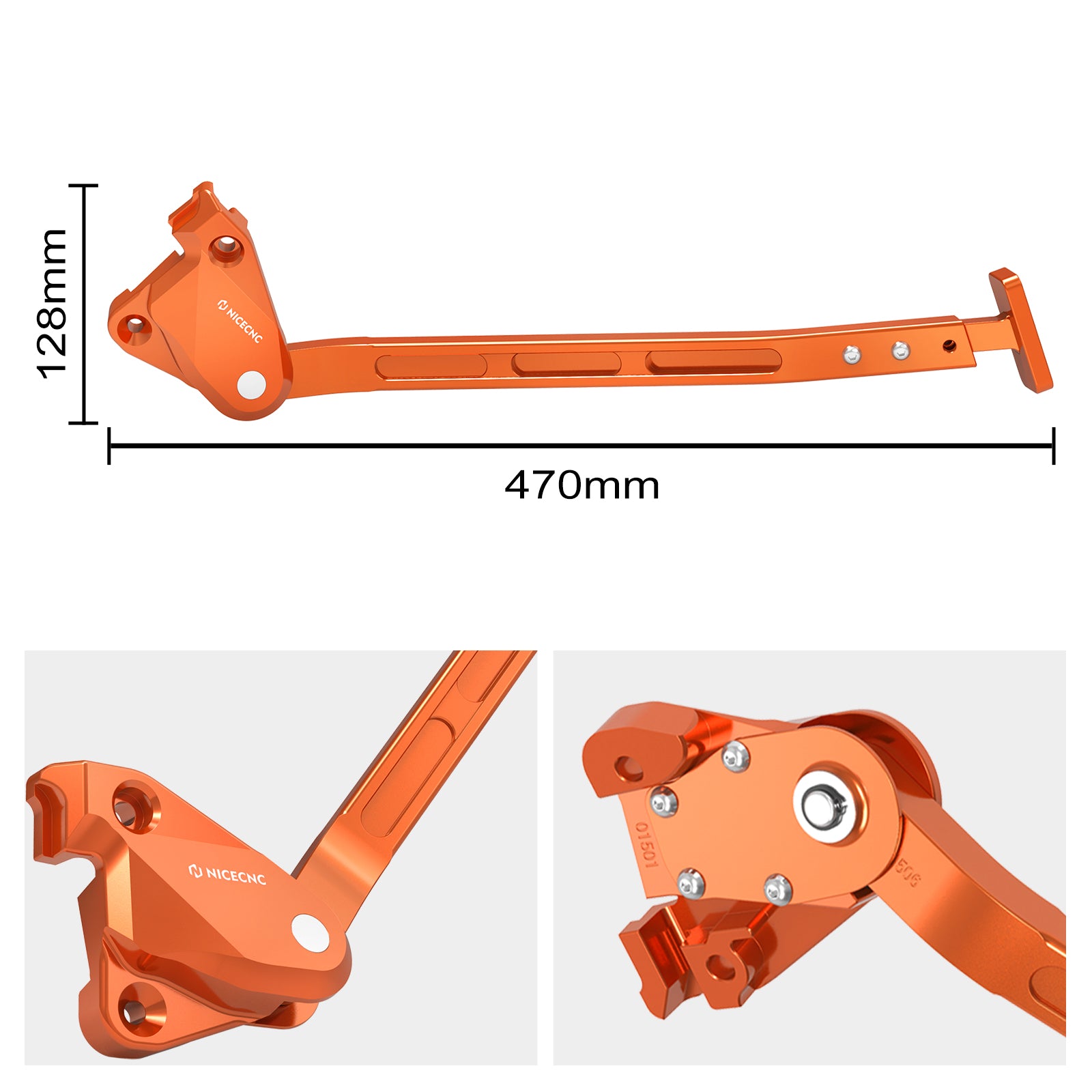 Adjustable Kickstand Aluminum Lowering Link For KTM SX SX-F HUSQVARNA TC/FC GAS GAS