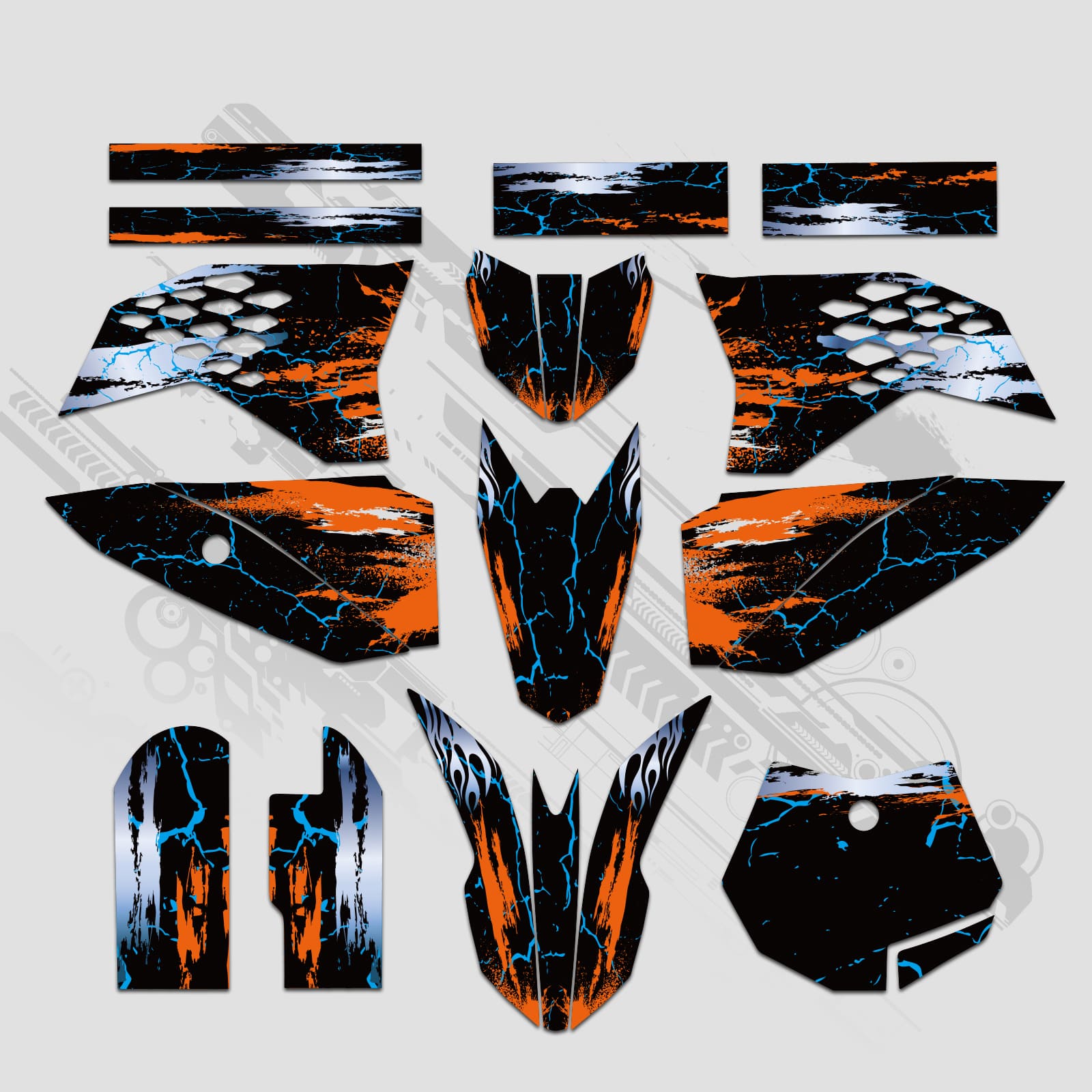 Full Graphics Decals Stickers Kit For KTM SX50 2009-2015