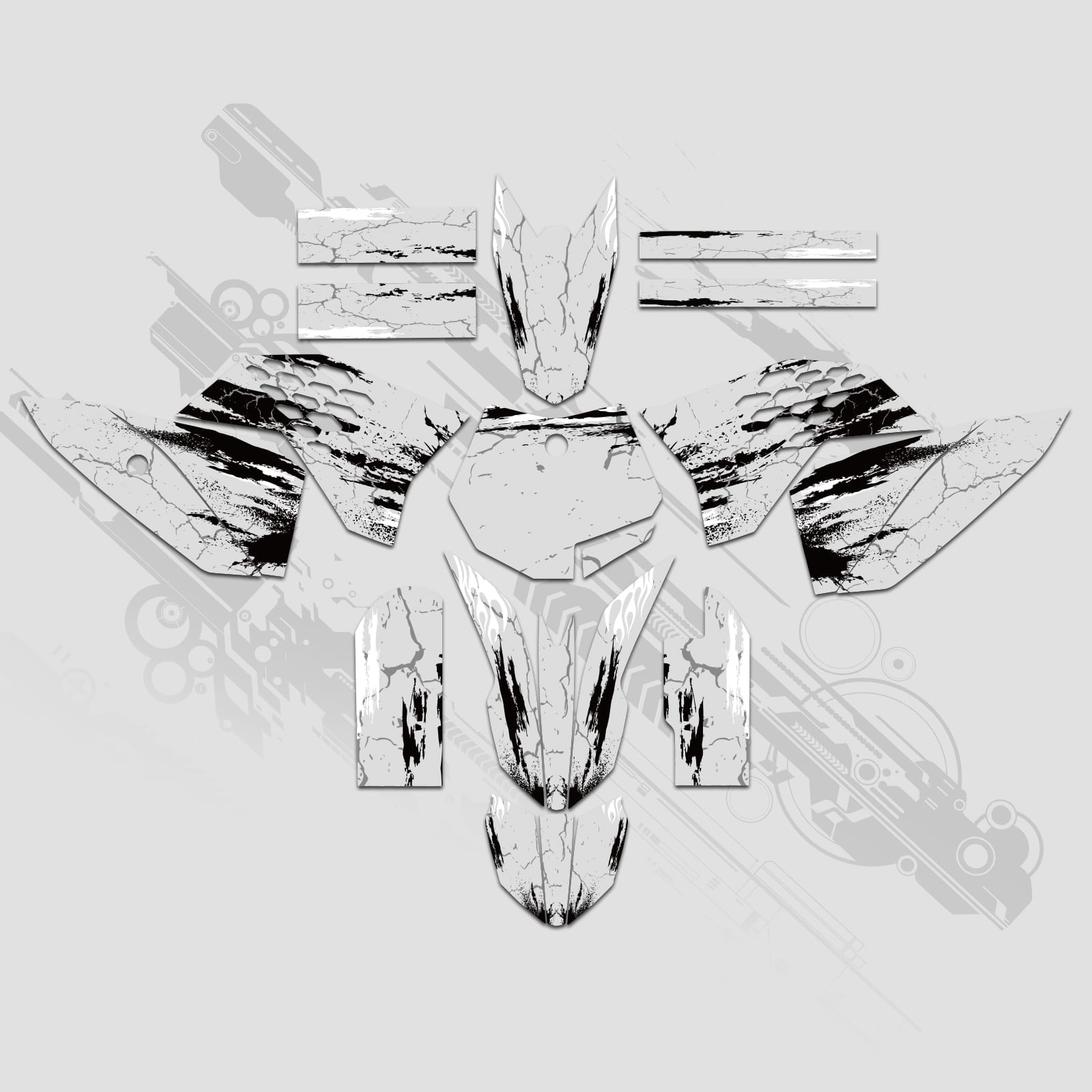 Full Graphics Decals Stickers Kit For KTM SX50 2009-2015