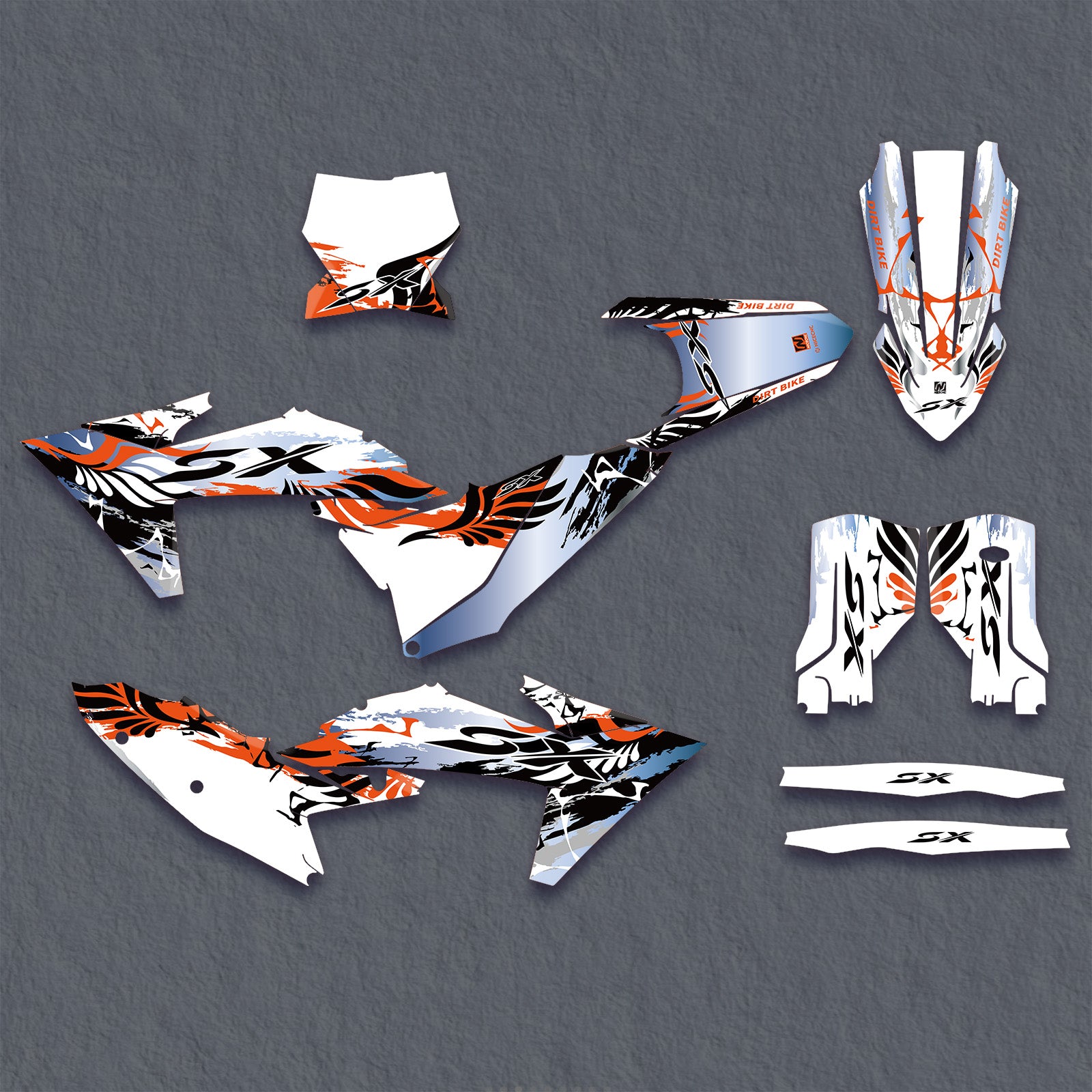 Full Graphics Decals Stickers Set For KTM SX 2023-2025