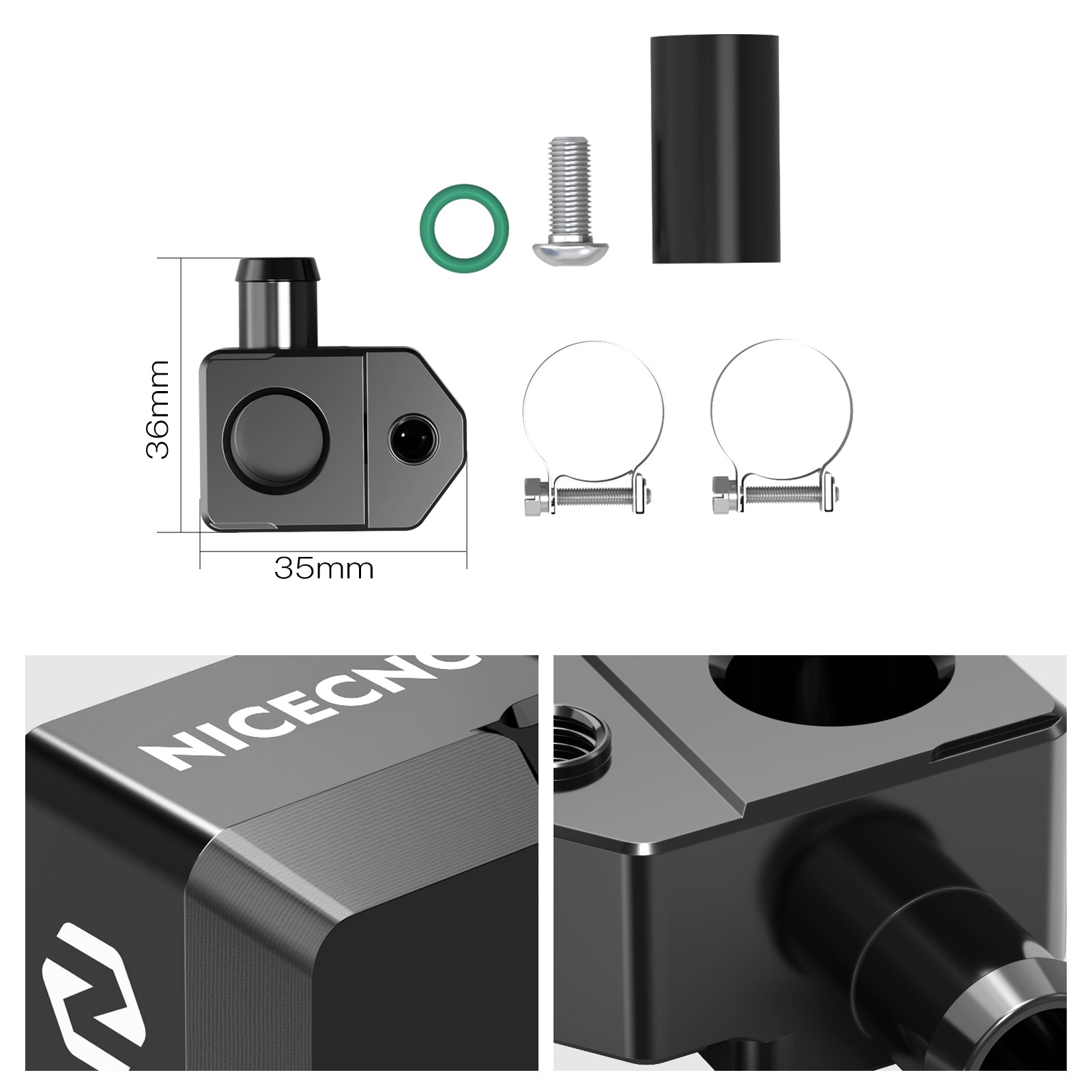 TBI Crankcase Pressure Sensor Bracket For Husqvarna TC 125 TC TE 250 TX TE 300