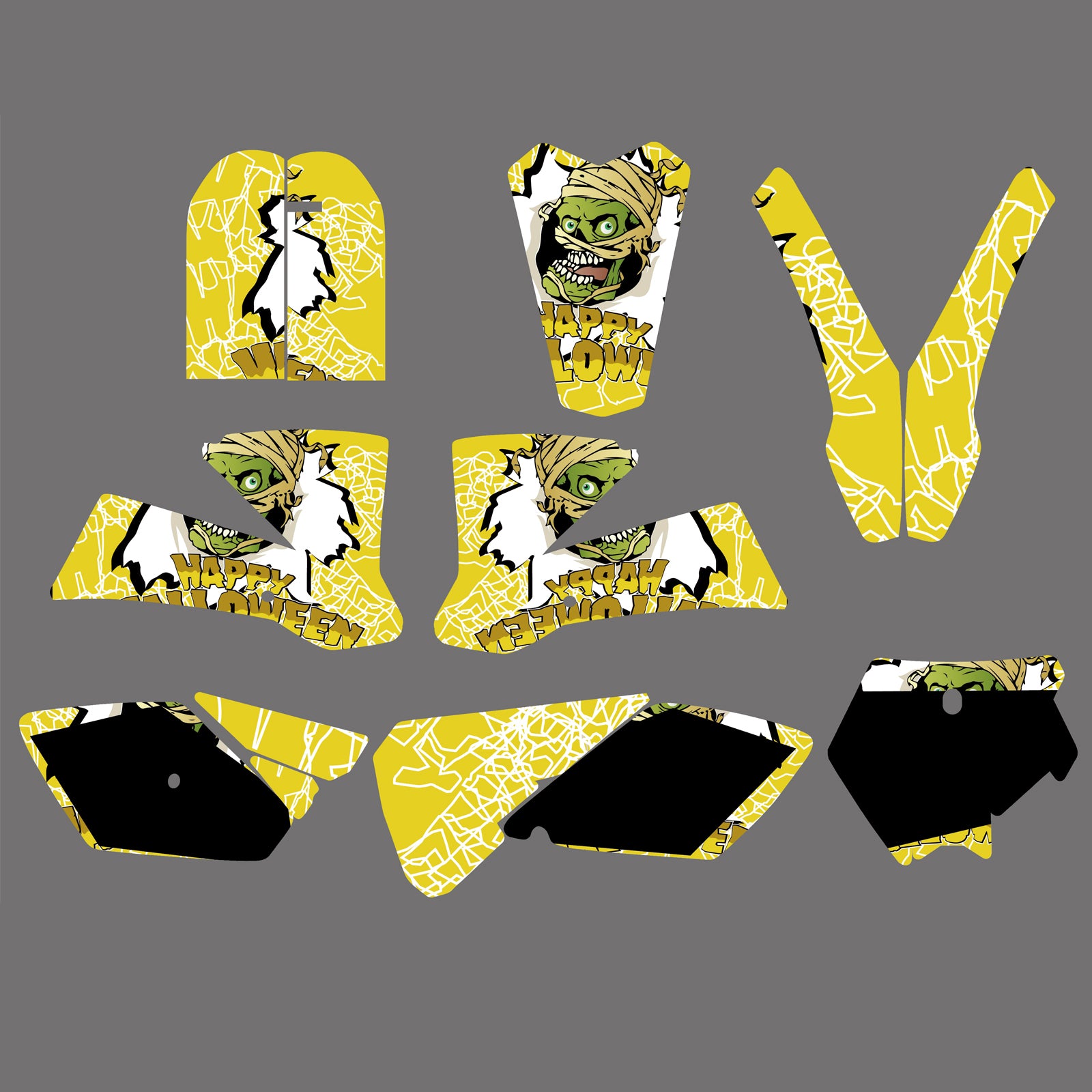 Motocross Graphics Background Sticker Decal Kits for KTM SX 85-105 2003-2005