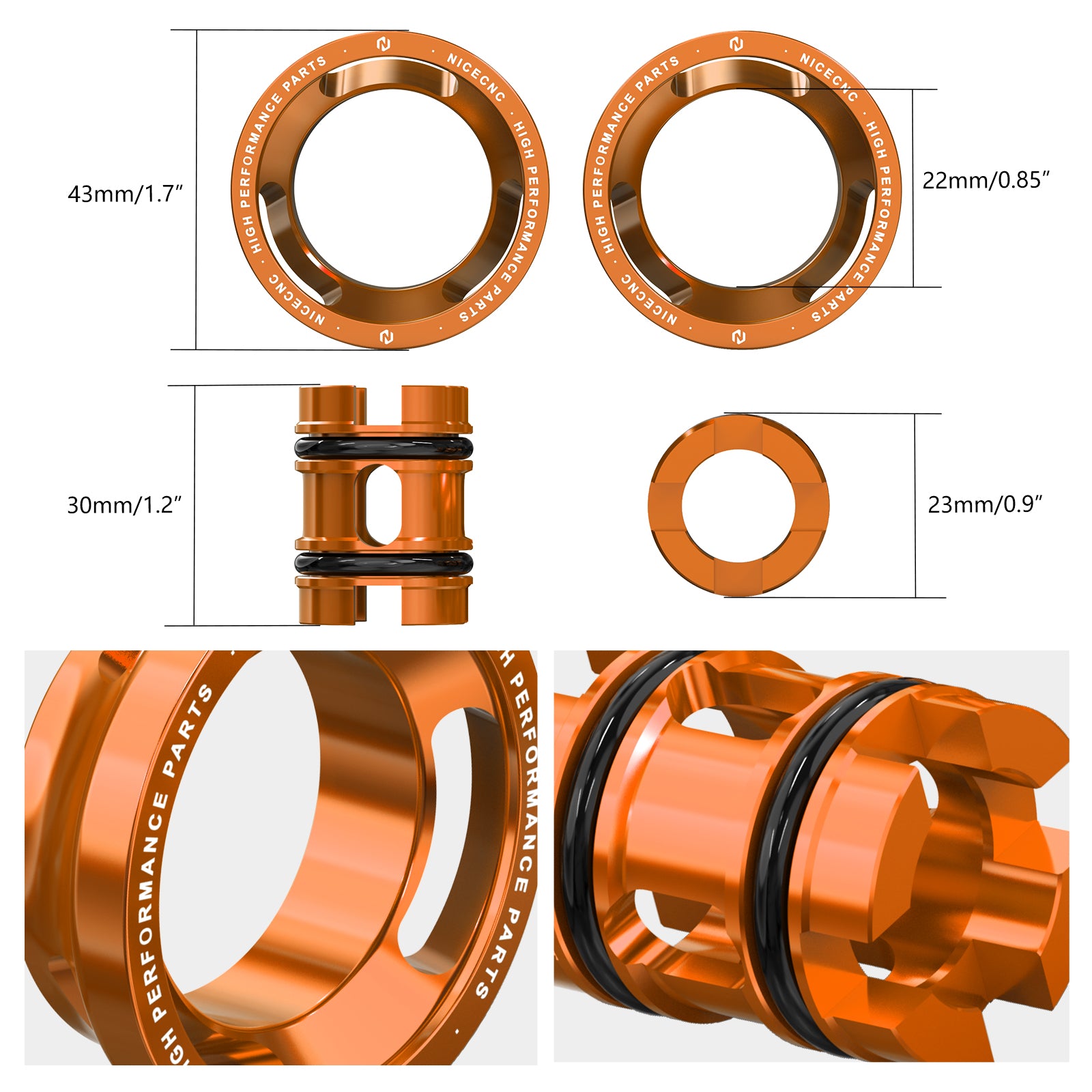 Front Fork Inner Lowering Kit For KTM / Husqvarna / Sherco / GAS GAS