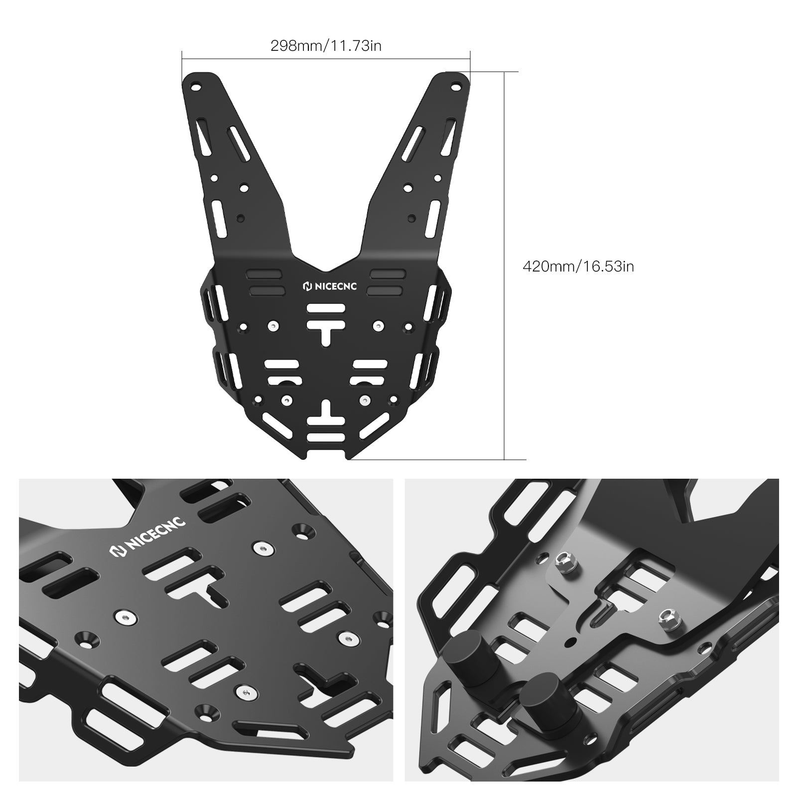 Motorcycle Rear Luggage Rack Cargo Rack For KTM 690 Enduro R 2019-2023 GasGas ES/SM 700 22-24