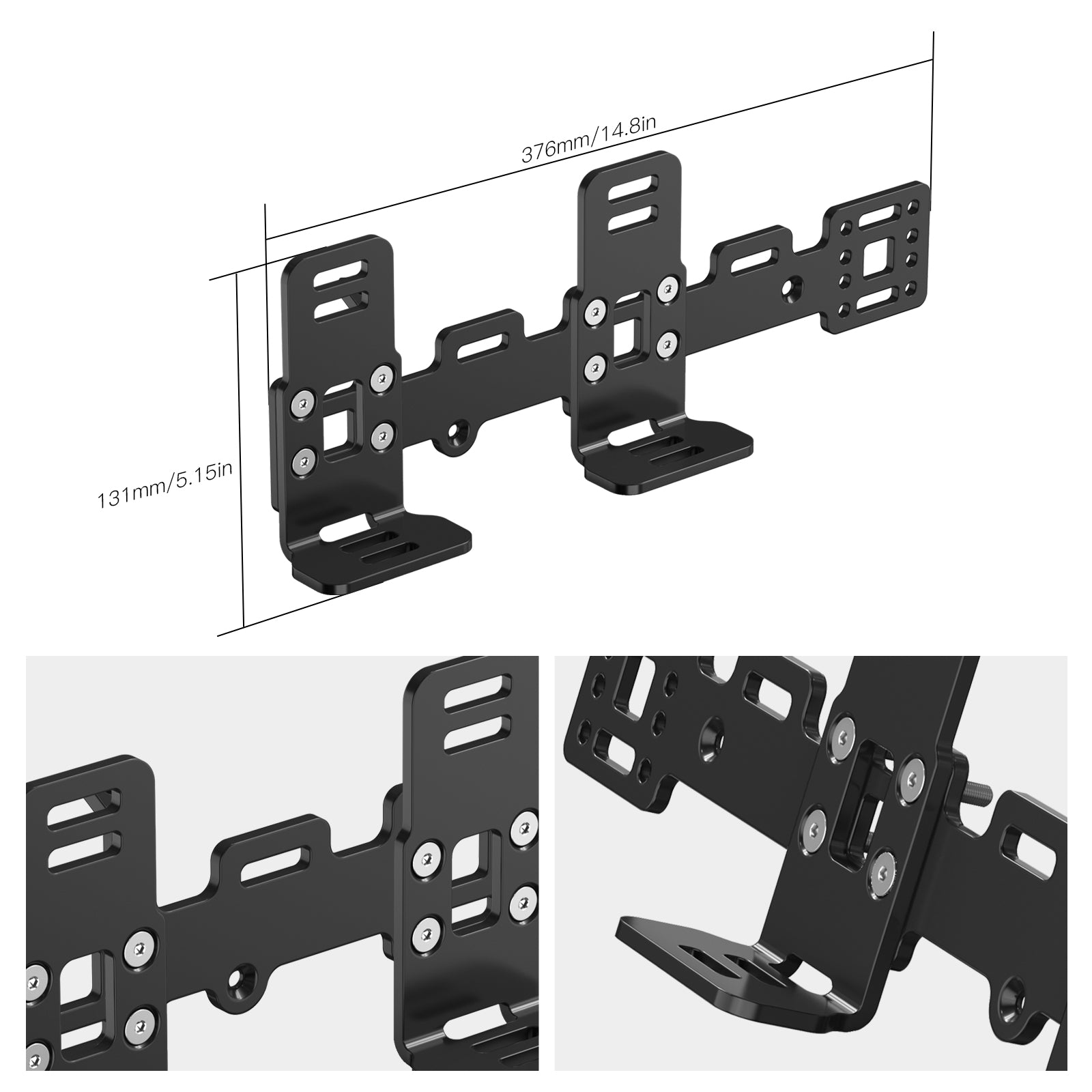 Anti-rust Luggage Rack Side Carrier Kit For KTM 790/890 Adventure /R/Rally 2019-2024