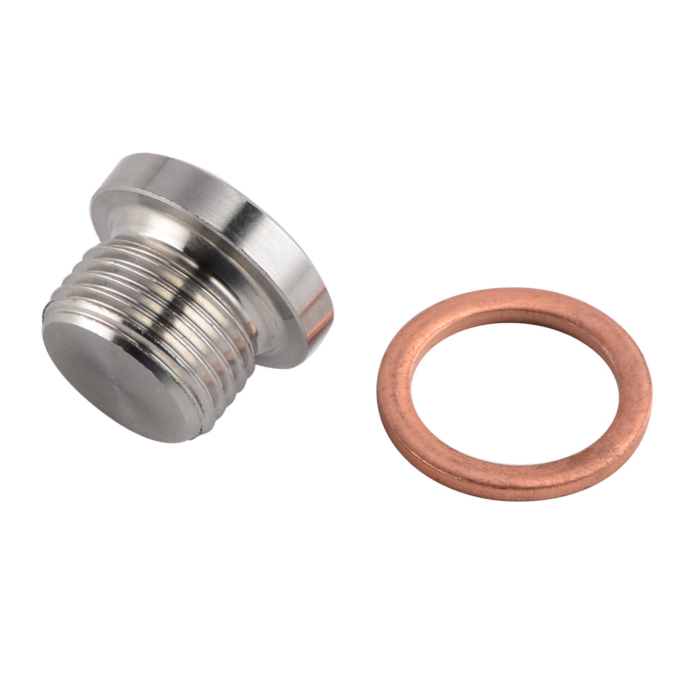 2 STÜCKE M18 x 1,5 Sauerstoff O2 Lambdasonde Gewinde Hex Bung Blindstopfen Kappe