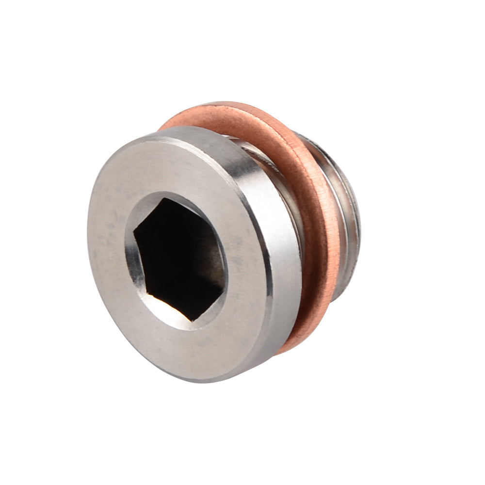 2 STÜCKE M18 x 1,5 Sauerstoff O2 Lambdasonde Gewinde Hex Bung Blindstopfen Kappe
