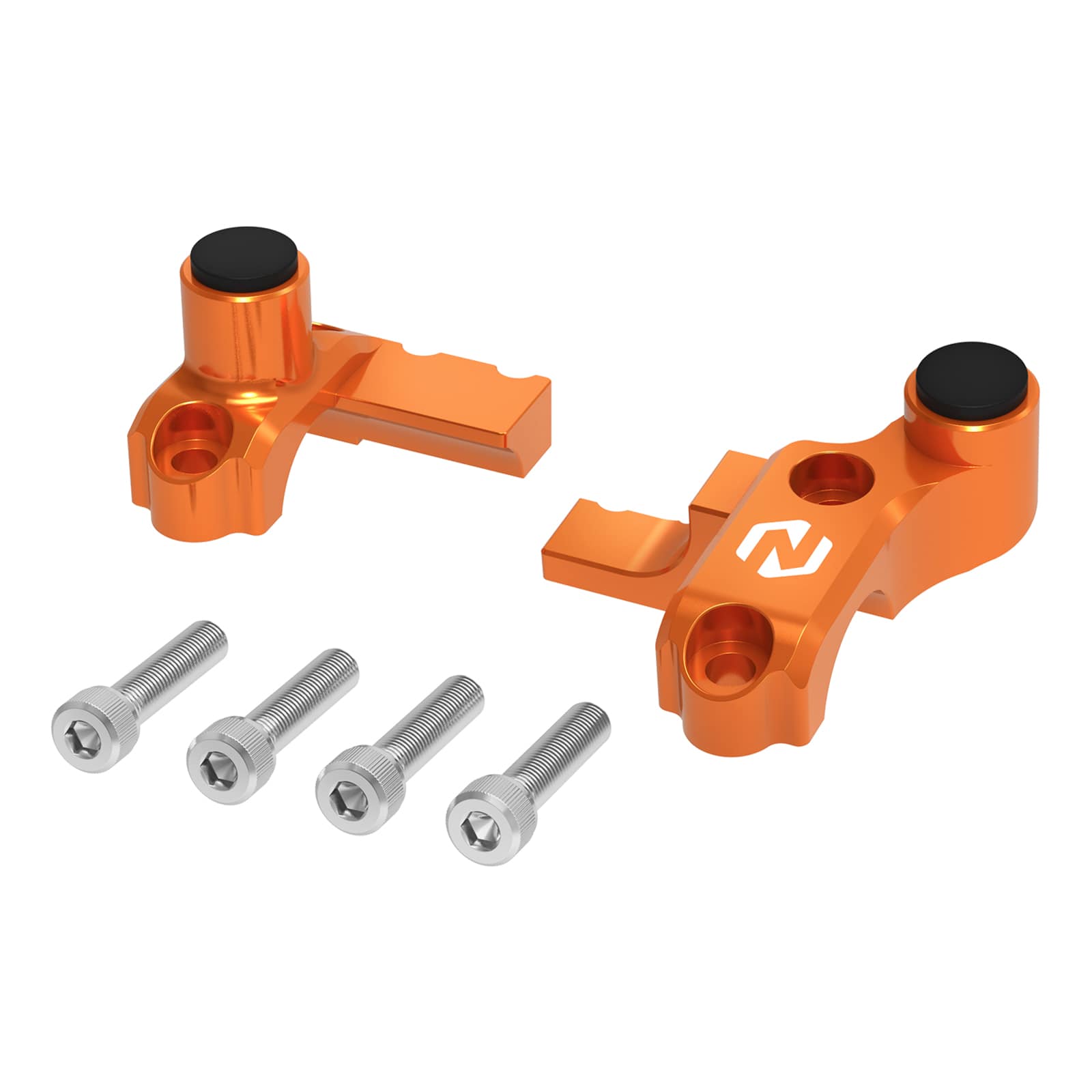 Front Brake Clutch Master Cylinder Handle Bar Clamp w/ Mirror Mount For KTM Husqvarna Gas Gas