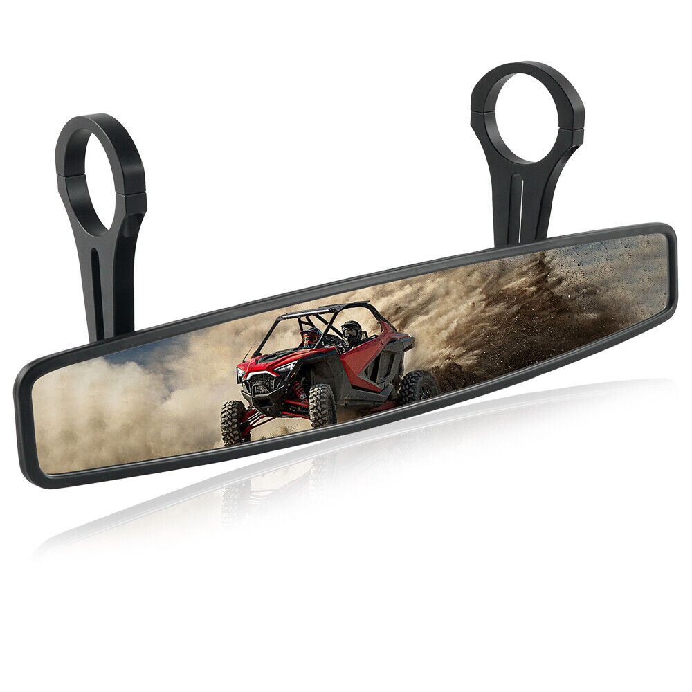 UTV Rear View Center Mirror Adjustable For Polaris RZR 570 800 900 RZR XP 1000 TURBO