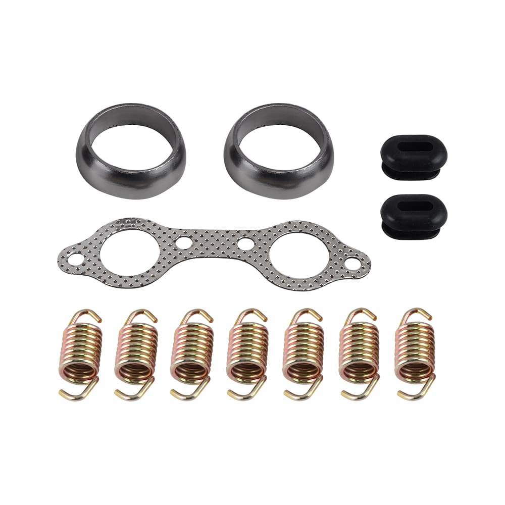 Exhaust Muffler Manifold Gasket Spring Seal Kit For Polaris UTV RZR 800 EFI 2008