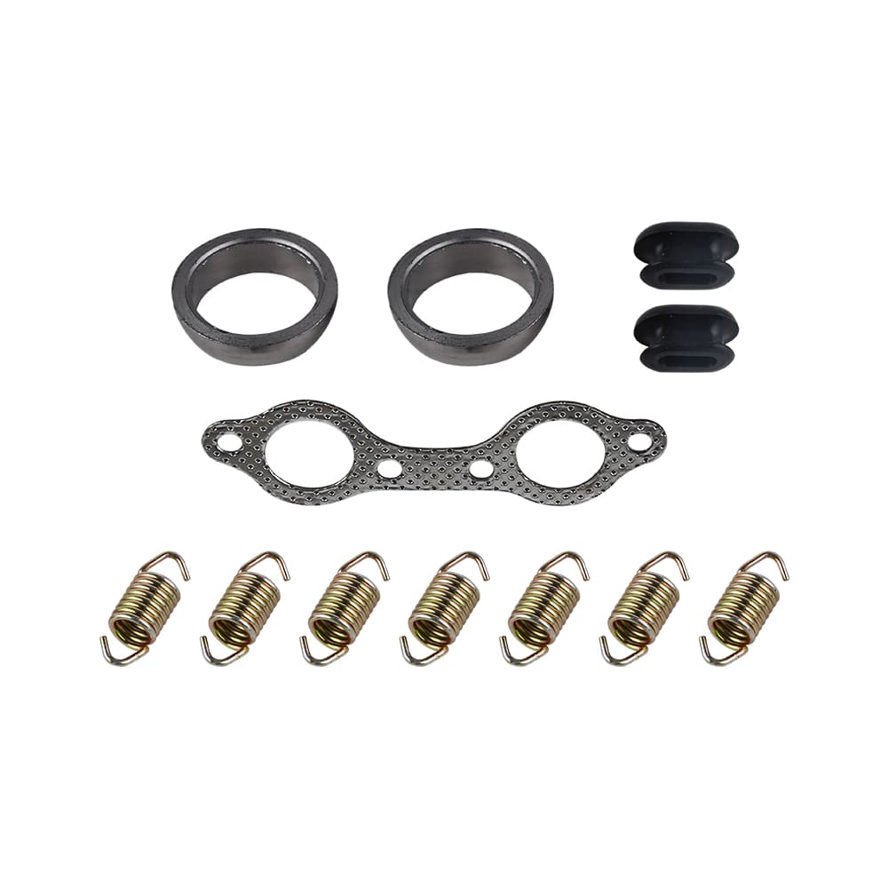 Exhaust Muffler Manifold Gasket Spring Seal Kit For Polaris UTV RZR 800 EFI 2008