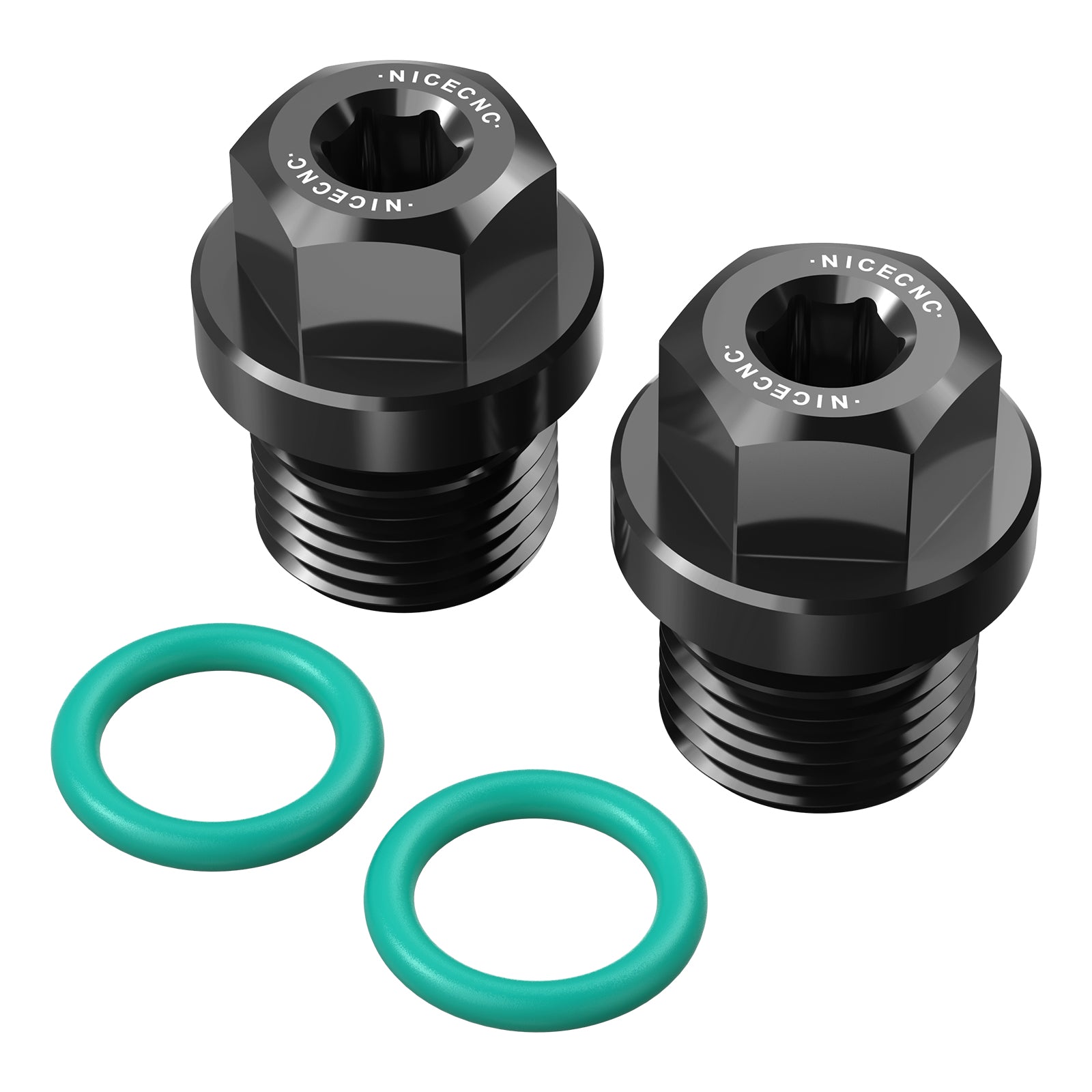 Magnetic Front Gearcase Differential Fill & Drain Plug Kit For Polaris RZR XP 1000 Sportsman Ranger