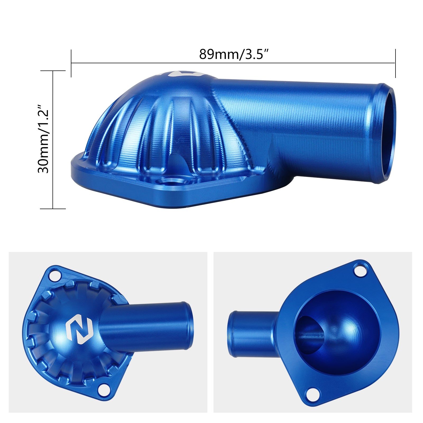 UTV 65° Thermostat Housing Upgrade Kit For Polaris RZR XP 1000 / RZR XP 4 Turbo / General 1000