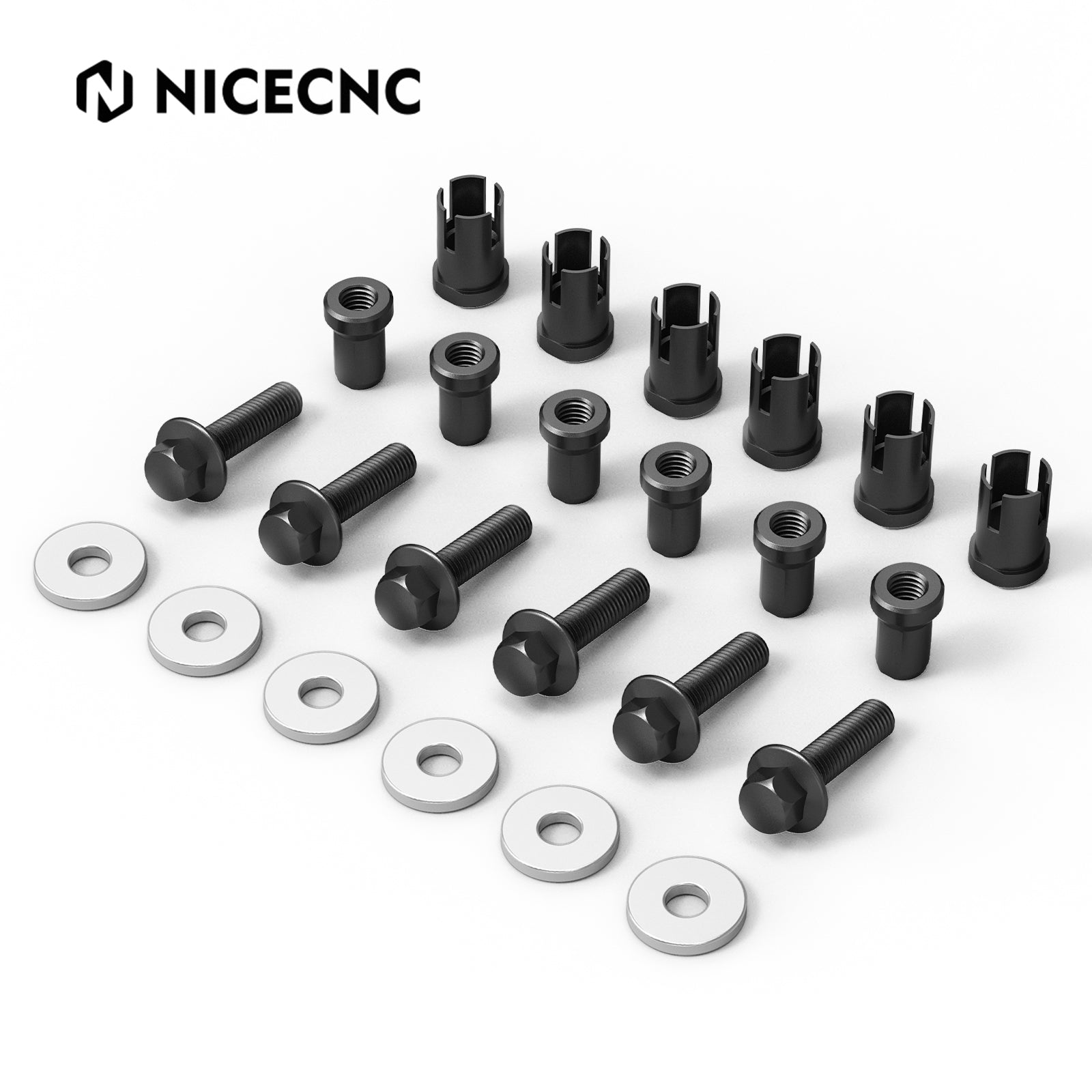 UTV Rock Slider Mounting Bolts Screws Kit For Polaris RZR XP 1000 TURBO RZR 900