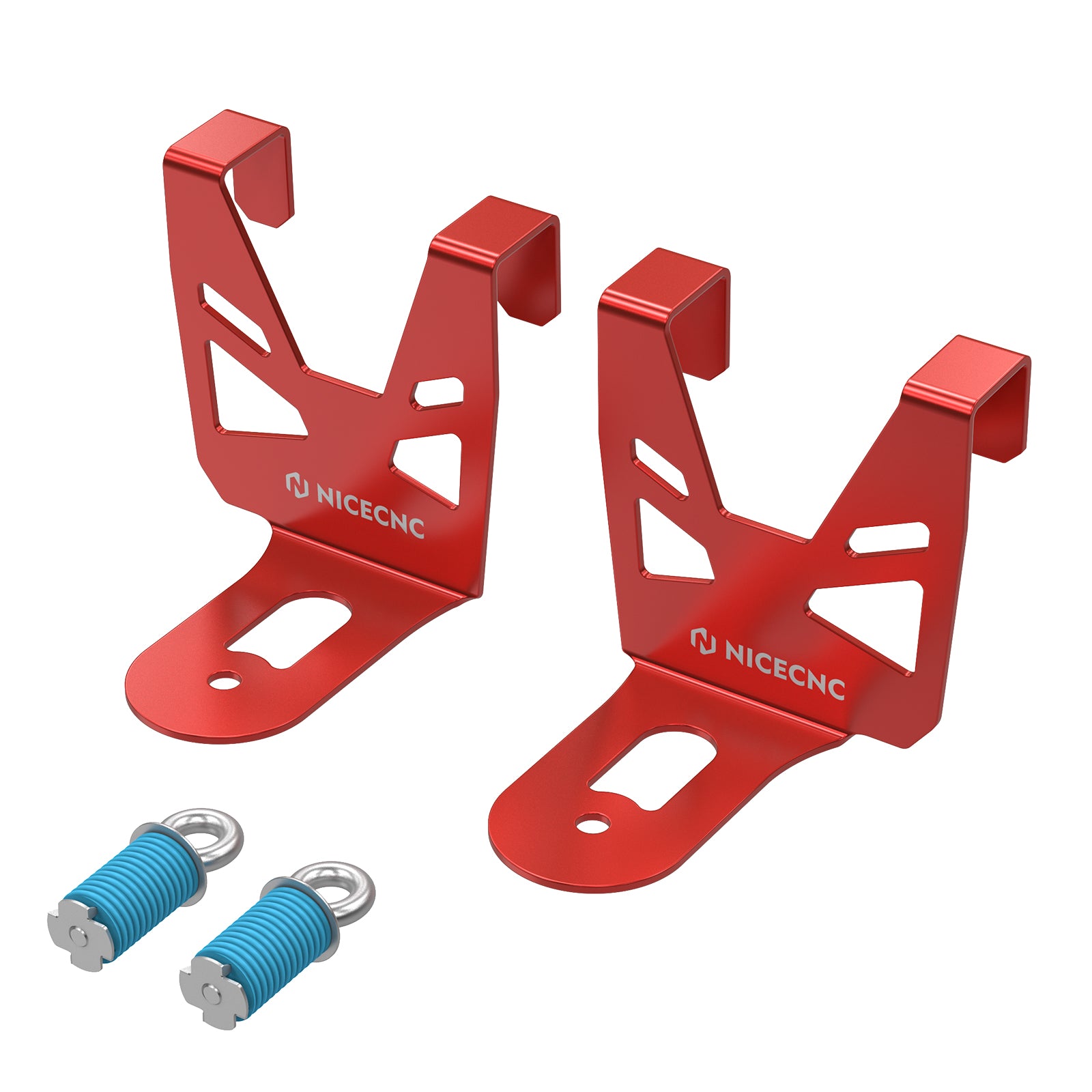 NICECNC 4 PCS RZR Ozark 26 Suportes de montagem do refrigerador compatível com Polaris RZR XP 1000 2018 2019 2020 2020 2021 RZR XP4 2018 2019 2020 2021 RZR TURBO 2020 2021 (não se encaixa no novo 2021 Ozark Trail Cooler)