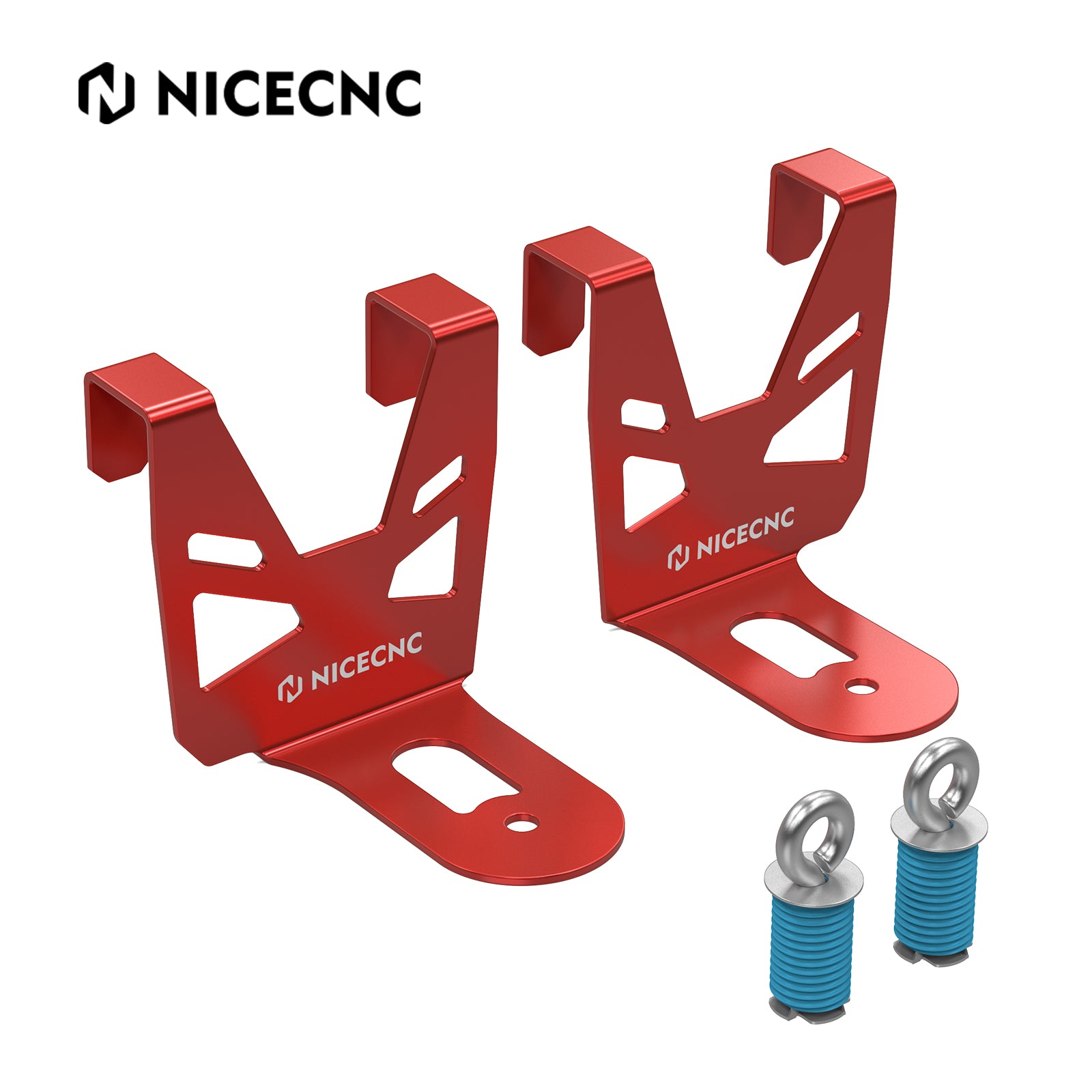 NICECNC 4 PCS RZR Ozark 26 Suportes de montagem do refrigerador compatível com Polaris RZR XP 1000 2018 2019 2020 2020 2021 RZR XP4 2018 2019 2020 2021 RZR TURBO 2020 2021 (não se encaixa no novo 2021 Ozark Trail Cooler)
