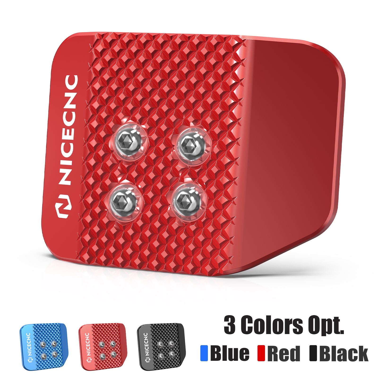 UTV Brake Pedal Extender Pad Tip Plate For Polaris RZR XP 4 1000 Turbo 900