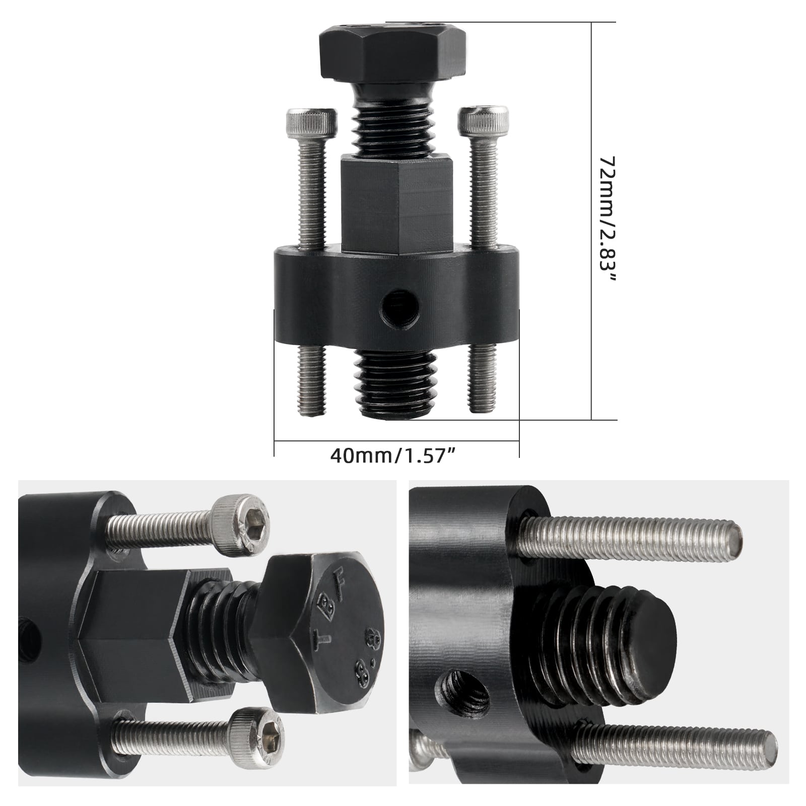 Ferramenta de extração de volante NICECNC compatível com Polaris RZR 1000 900 TURBO, RZR XP 1000 TURBO, TURBO S4 2021, Ranger 1000 900, GENERAL 1000, XP 1000
