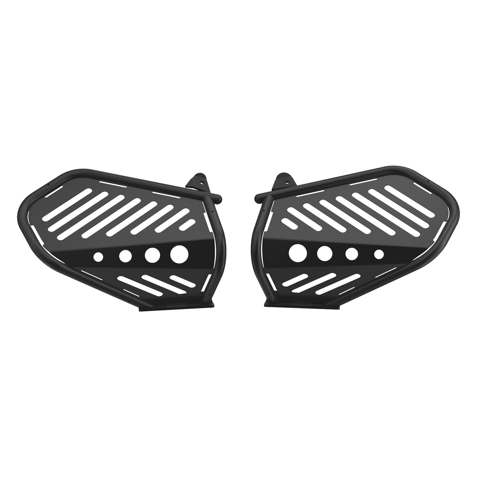 ATV Left + Right Foot Heel Guards Mud Fender Flap For Yamaha Raptor 700 2013-2024