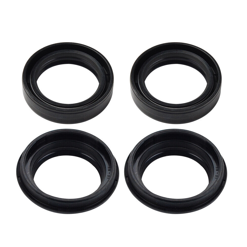 4pcs Front Fork Oil Seal Dust Seals Gaskets Set For Honda Suzuki Kawasaki