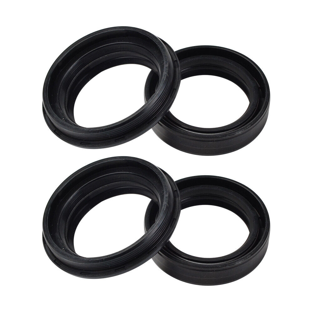 4pcs Front Fork Oil Seal Dust Seals Gaskets Set For Honda Suzuki Kawasaki