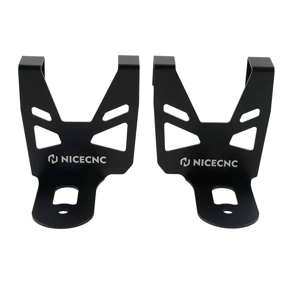 Pair UTV Cooler Hold Down Brackets Mount For Polaris RZR XP / XP 4 Turbo