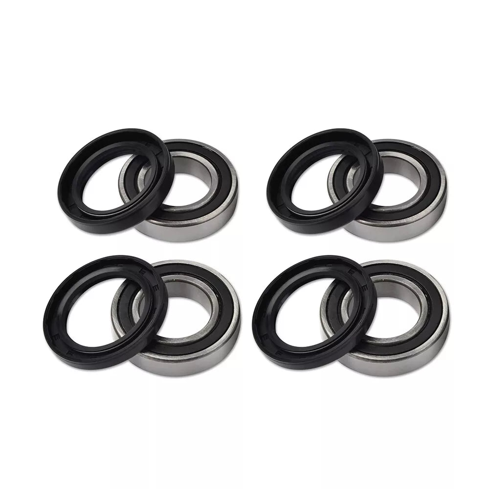Rear Wheel Bearings Seals Kit For Suzuki King Quad 300 Quadrunner 250