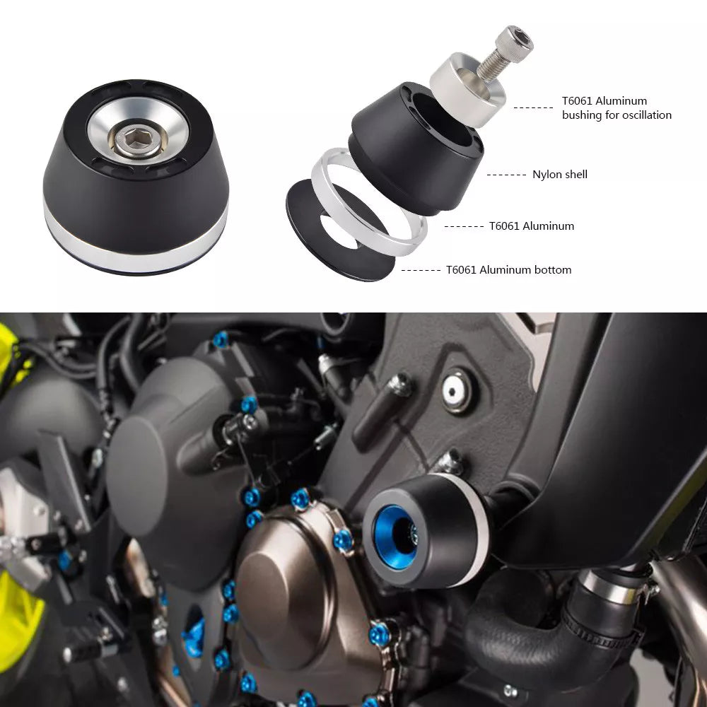 Frame Sliders Fairing Guard Crash Pad Protector for Suzuki GSX-R1000 GSX-R600
