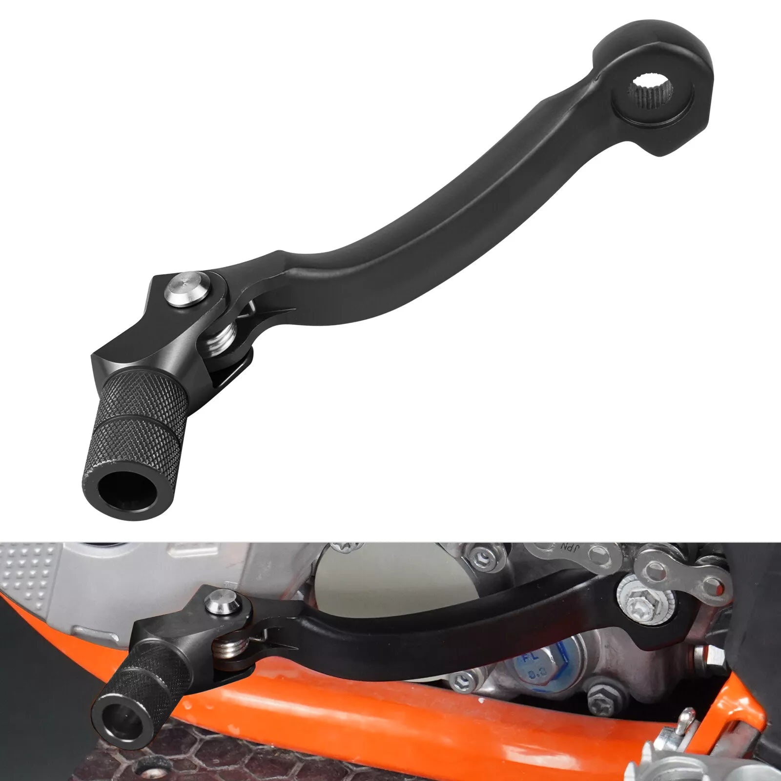 NICECNC Folding Shift Lever For KTM 125-500 SX F XC F XCW EXC F TPI 6D 2004-2023