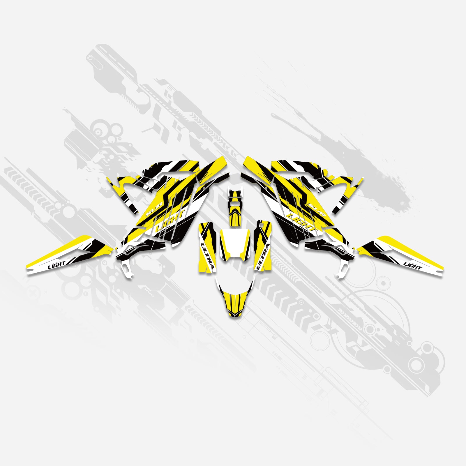 Motorcycle Full Graphics Decals Stickers Kit For Surron Light Bee X ALL YEARS