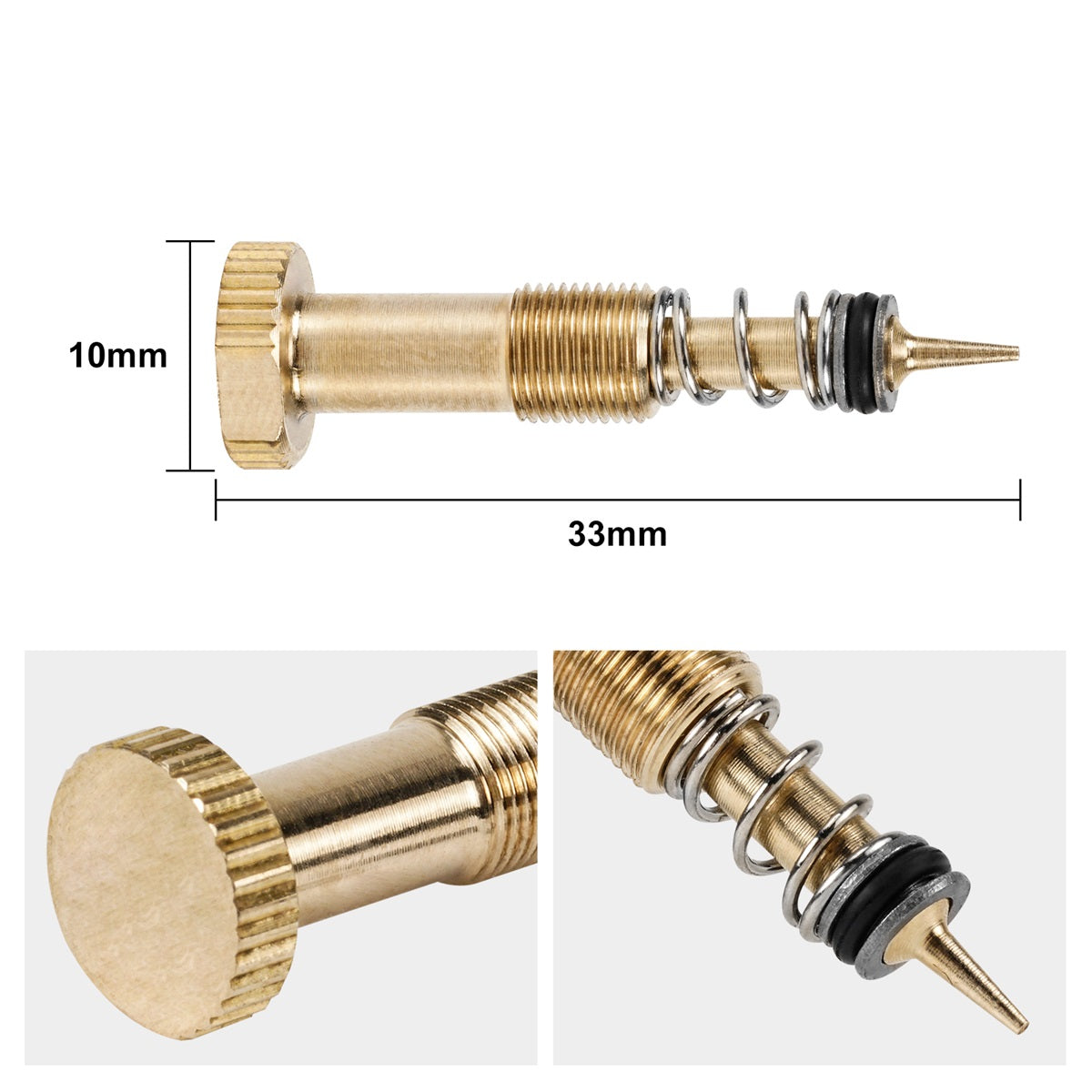 Carburetor Pilot Extended Air-Fuel Mixture Screw For Suzuki DR650S DR650SE 96-24