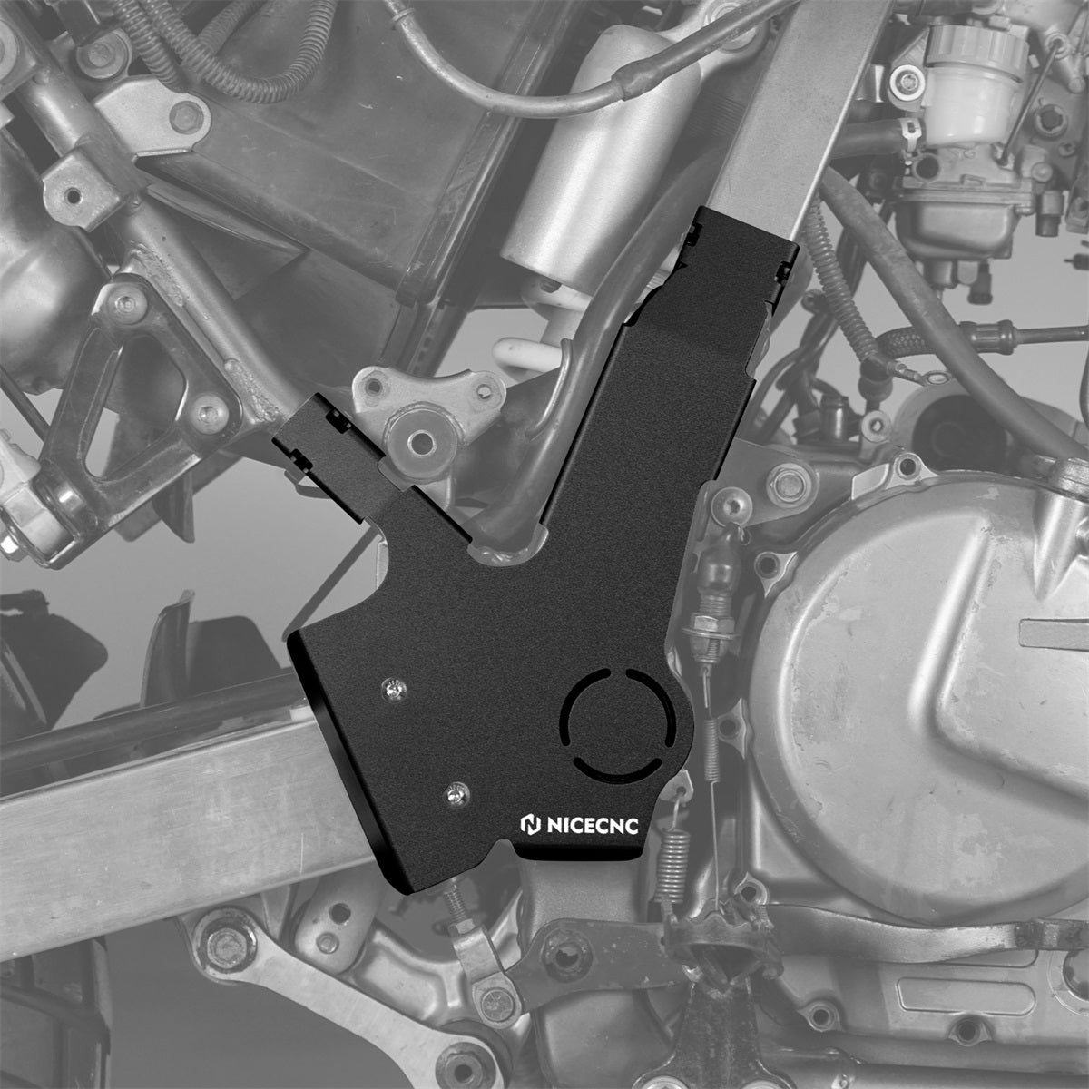 Left + Right Frame Shield Guards For Suzuki DR650S DR650SE 1996-2024