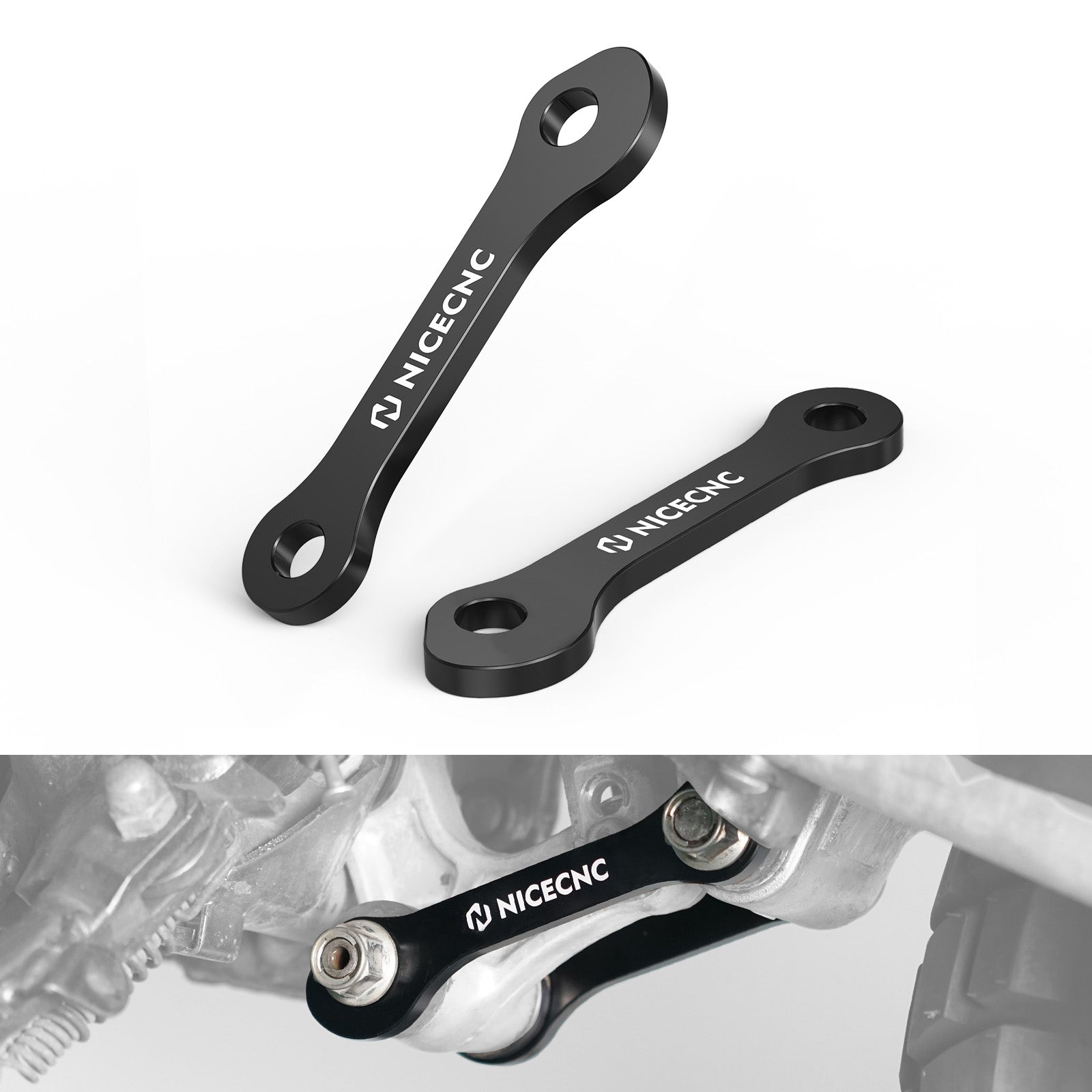 Rear Suspension 1" Lowering Link Kit For Suzuki DR650 S / SE 1996-2024